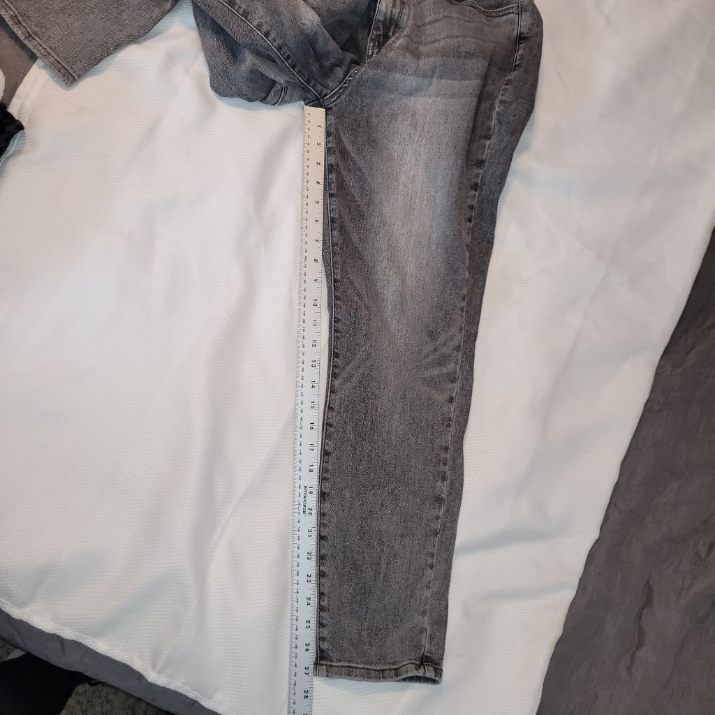 Judy Blue Women's Judy Blue Gray Slim Fit Skinny Jeans Size 13 Size 31" - 11 Thumbnail