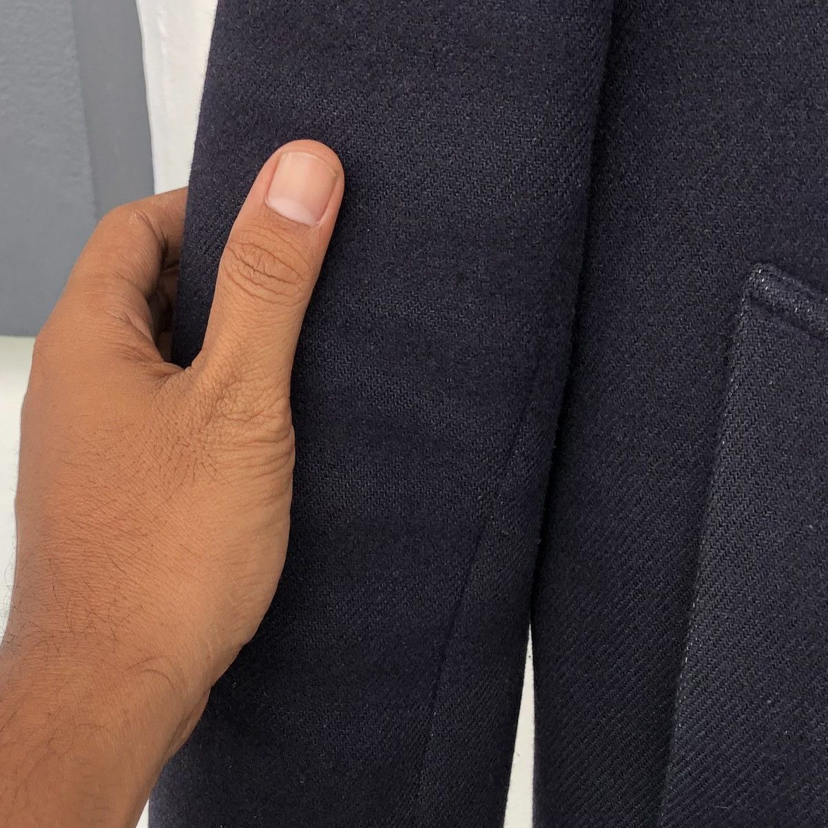 Mackintosh Mackintosh Philosophy Double Breasted Navy Blue Wool Peacoat Size US M / EU 48-50 / 2 - 3 Thumbnail