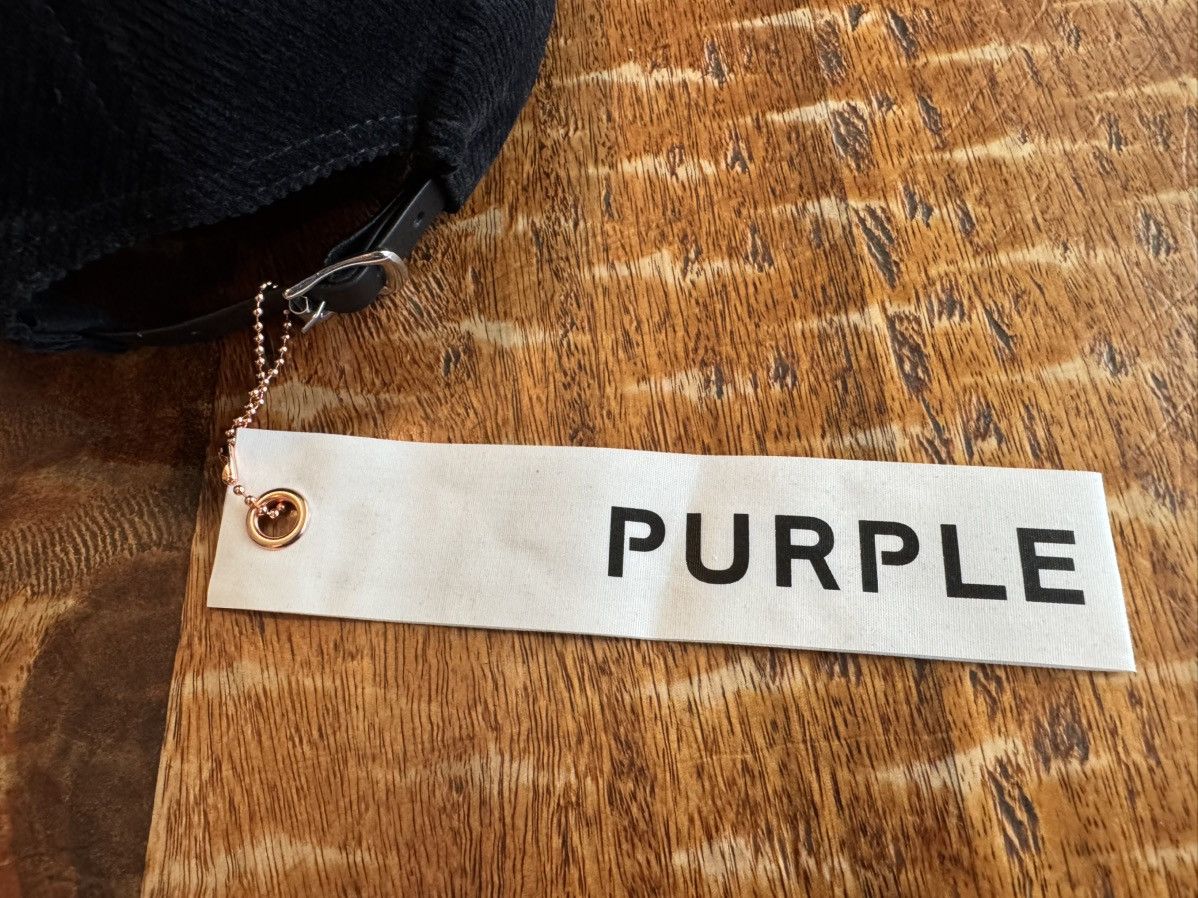 Purple Brand Purple Brand Corduroy Hat Cord Black Size ONE SIZE - 6 Thumbnail