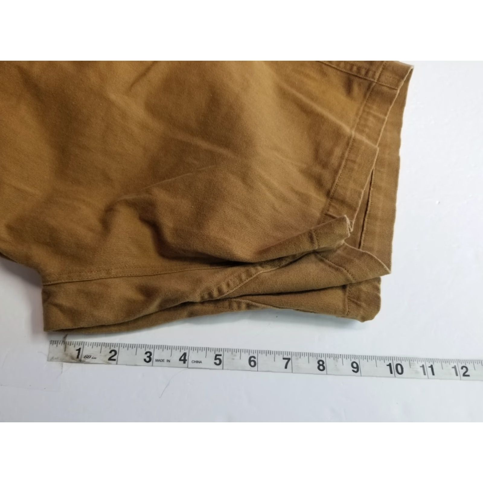 KAVU KAVU Chino Shorts Mens Brown 40 Cotton Size 40 Regular Inseam 9 in See All Pic Size US 40 / EU 56 - 4 Thumbnail