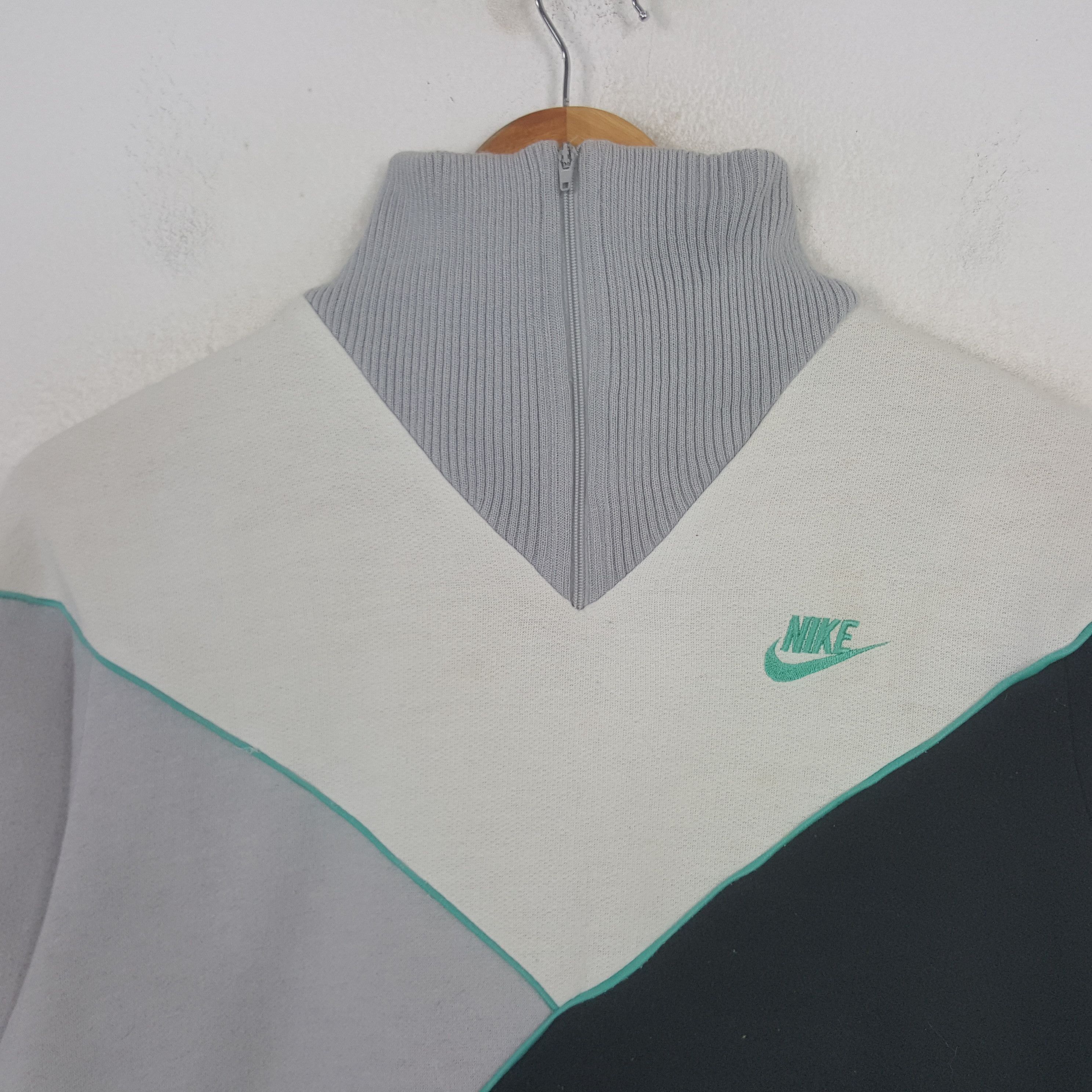 Nike Vintage Nike Half Zipper Sweatshirt C300N19 Size US S / EU 44-46 / 1 - 2 Thumbnail