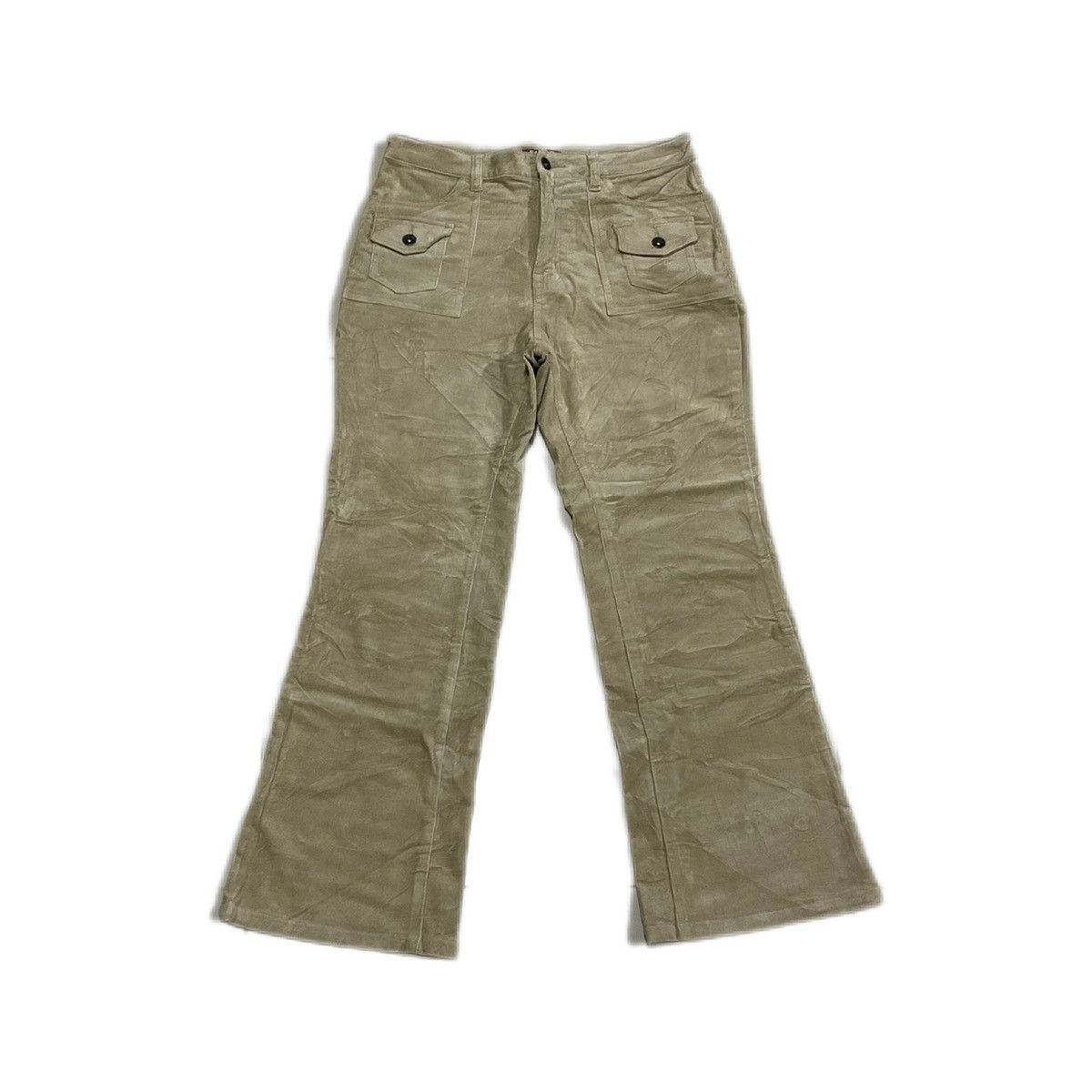 Hysteric Glamour × If Six Was Nine × Japanese Brand 🔥Sick Y2K Facile Flared Corduroy Pants Size US 30 / EU 46 - 1 Thumbnail