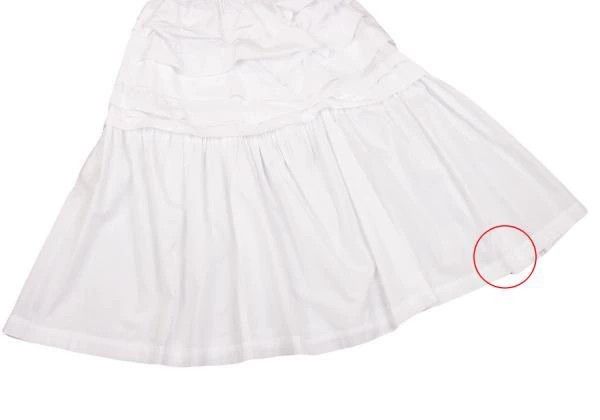 Comme des Garcons Comme Des Garcons size M White Retro Design Skirt Size 24" / US 00 / IT 34 - 6 Thumbnail