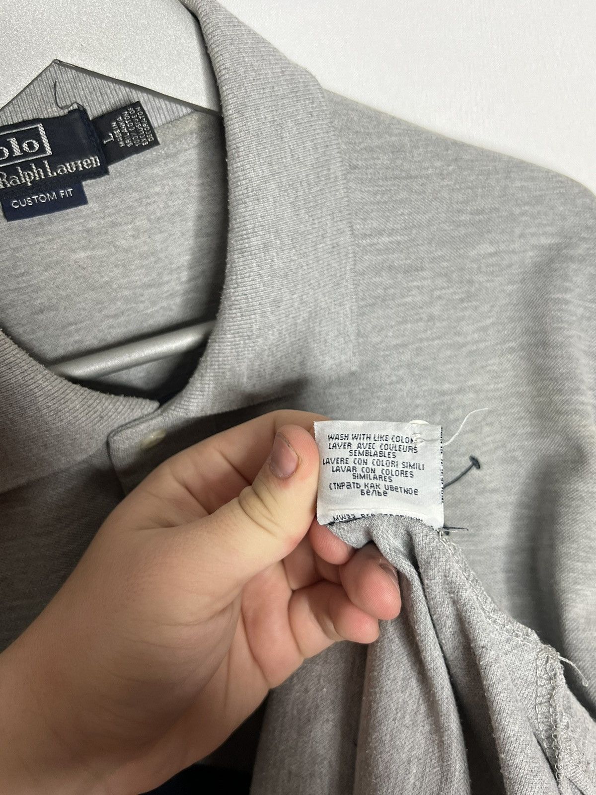 Vintage 💰 Vintage Polo Ralph Lauren Big Pony #3 Long Sleeve Rugby 💰 Size US L / EU 52-54 / 3 - 16 Thumbnail