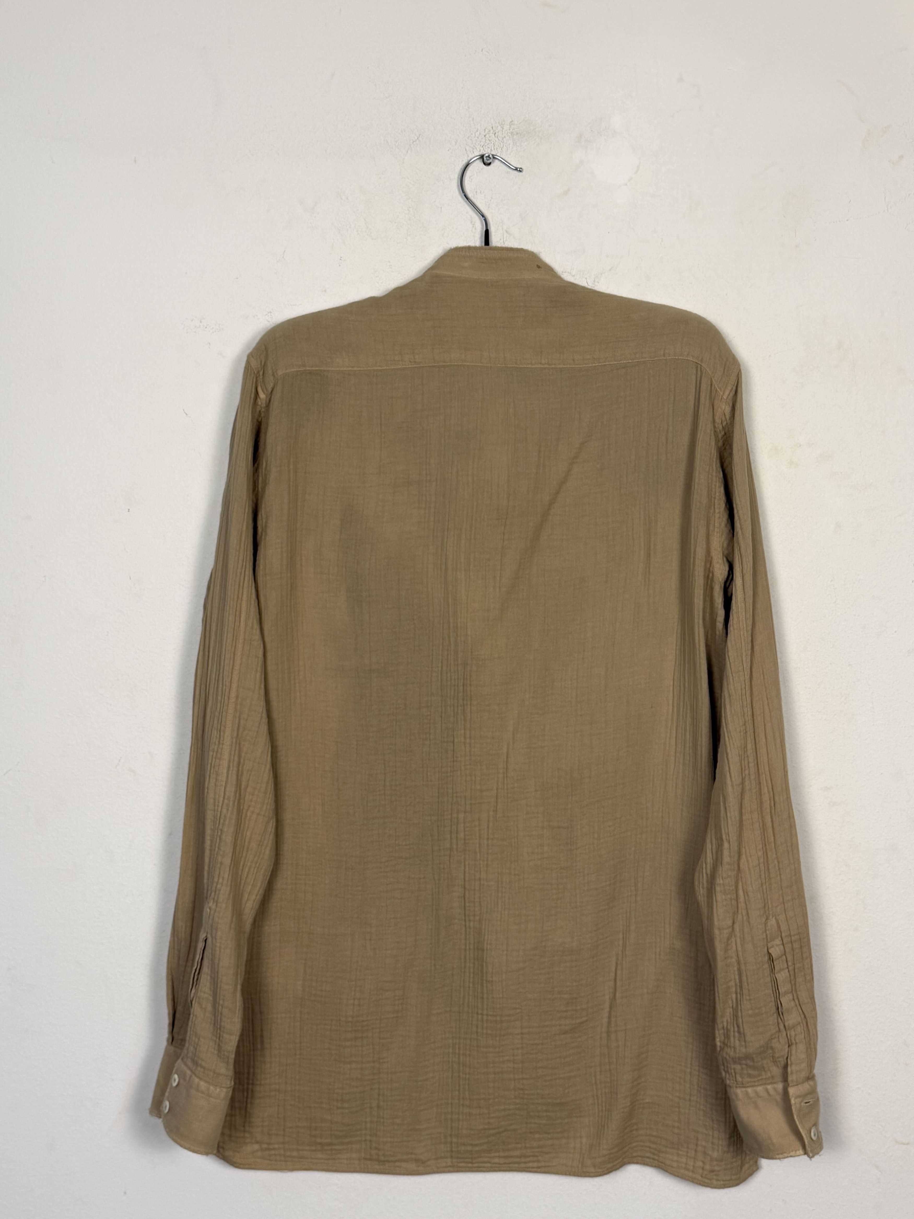 Balmain Archival Crinkled Cotton Safari Tunic Size US M / EU 48-50 / 2 - 3 Thumbnail