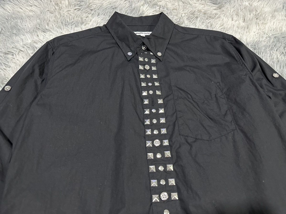 semanticdesign 🔥Rare Y2K Semantic Design Studded Shirt Button Ups Size US L / EU 52-54 / 3 - 1 Thumbnail