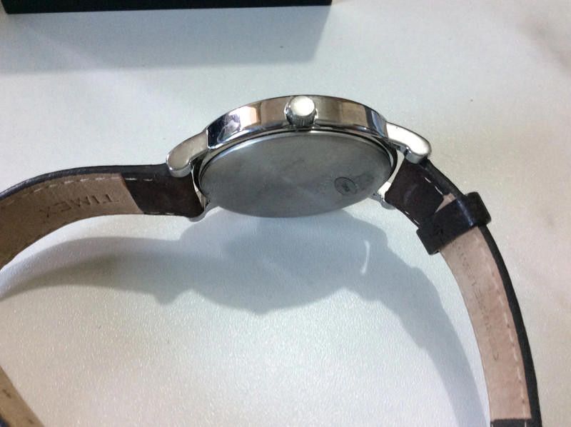 Timex Timex cream dial brown leather strap watch Size ONE SIZE - 7 Thumbnail