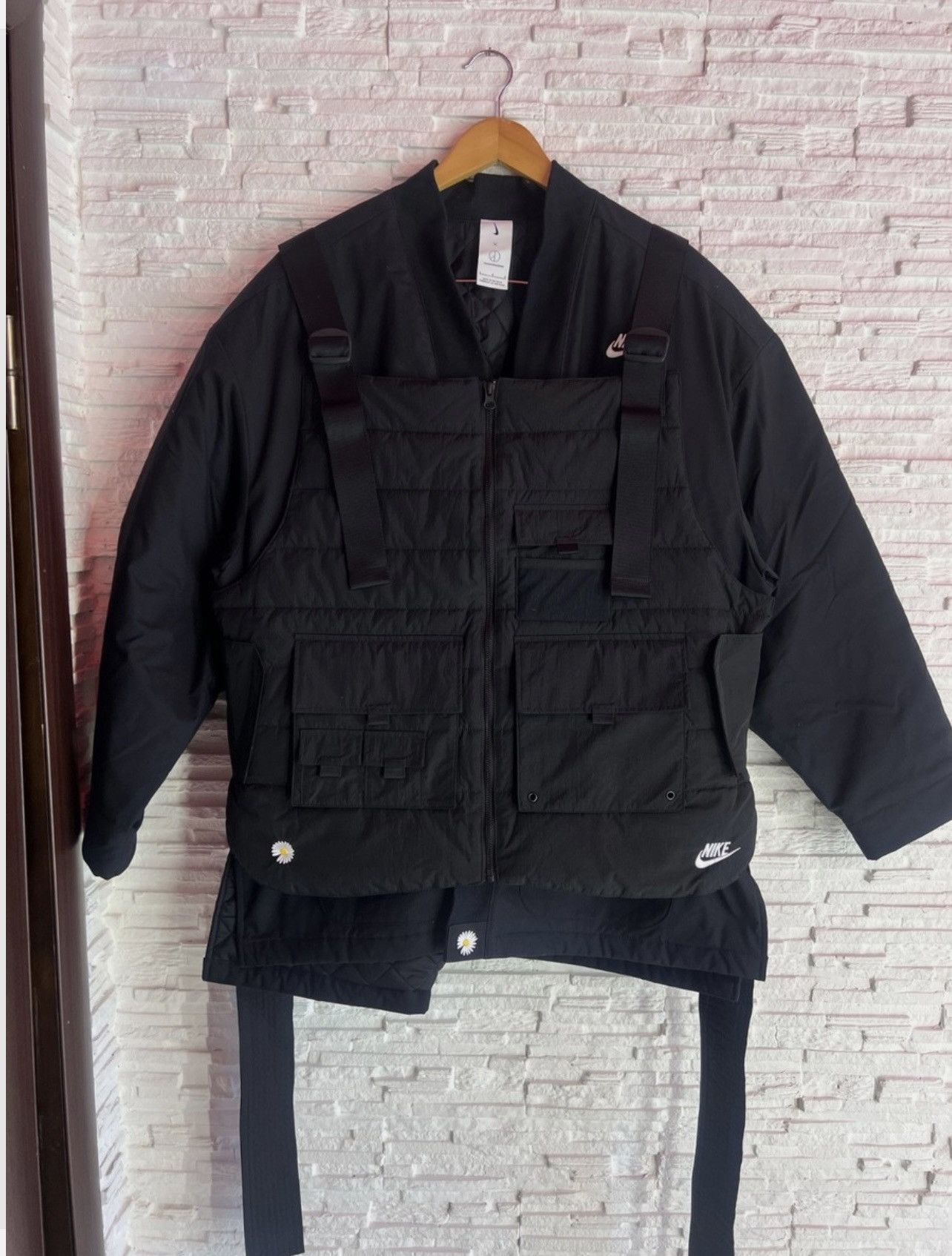 Nike × peaceminusone Nike x Peaceminusone 2-in-1 Kimono Jacket & Vest L NWT Size US L / EU 52-54 / 3 - 11 Thumbnail