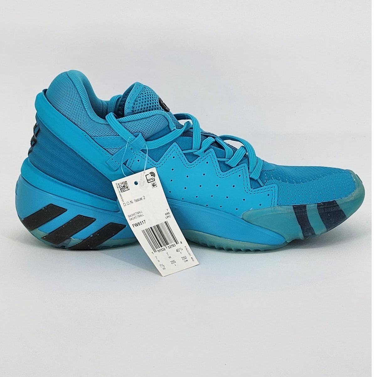 Adidas Adidas D.O.N. Iss 2 Crayola Signal Cyan Sky Blue Sneaker 7.5 Size US 7.5 / EU 40-41 - 2 Thumbnail