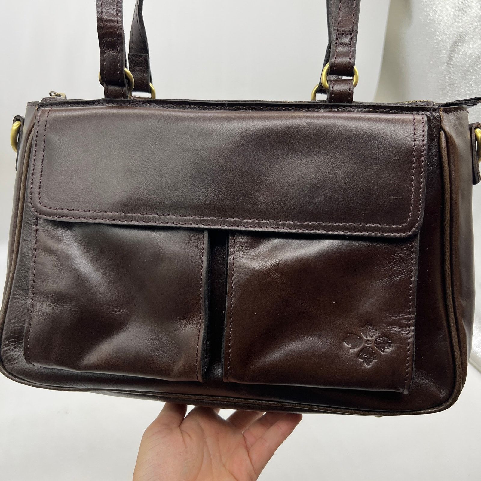 Other Patricia Nash Leather Rosetti Satchel with Crossbody strap Size ONE SIZE - 1 Thumbnail