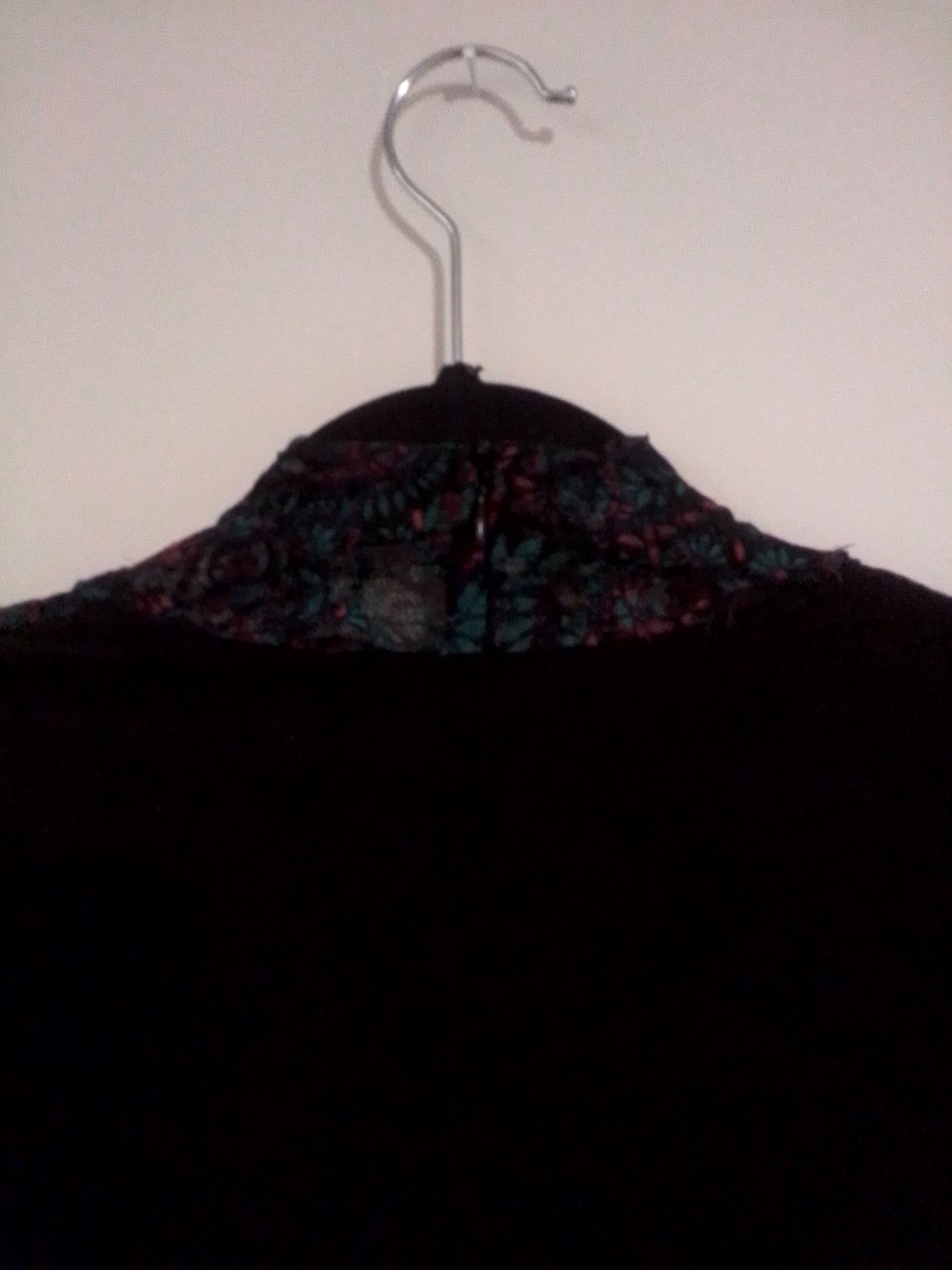 Other Black and Paisley Print Lace Front Long Sleeves Top Size M / US 6-8 / IT 42-44 - 9 Thumbnail