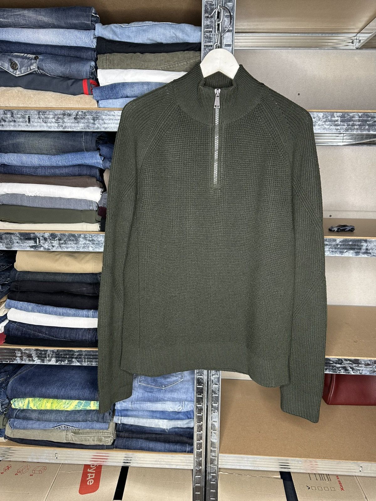 Polo Ralph Lauren Polo Ralph Lauren Merino Wool Half Zip 1/4 Knit Sweater L Size US L / EU 52-54 / 3 - 1 Thumbnail