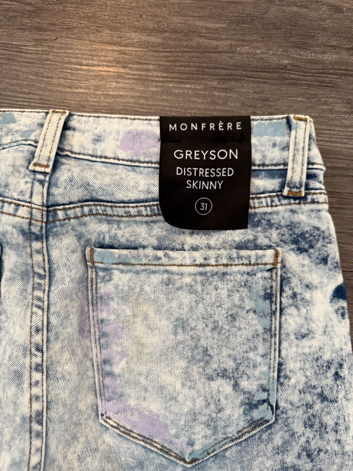 MONFRERE MONFRÈRE Skinny Jeans Size US 31 - 4 Thumbnail