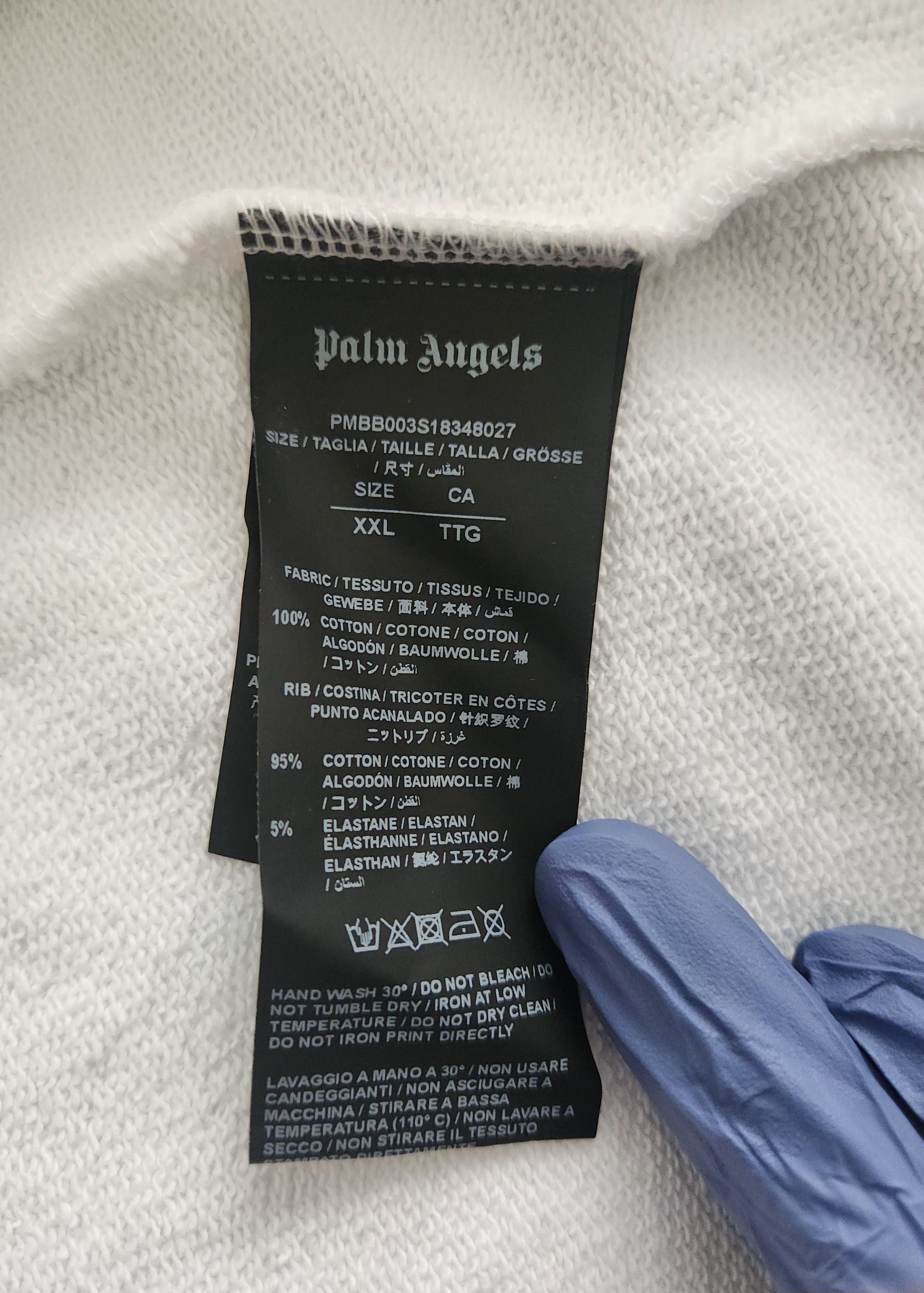 Palm Angels Palm Angels Dancing Skelton Hoodie Size US XXL / EU 58 / 5 - 7 Thumbnail