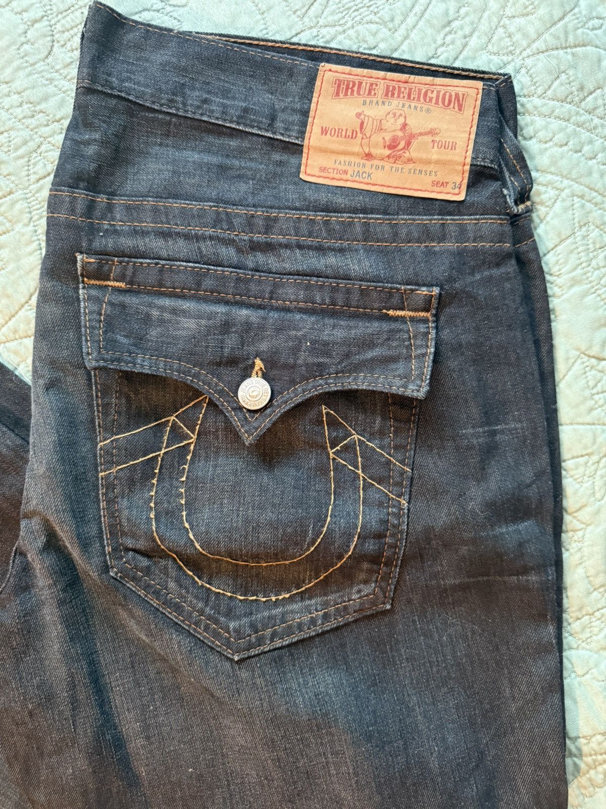 True Religion True Religion Jeans Size US 38 / EU 54 - 2 Thumbnail