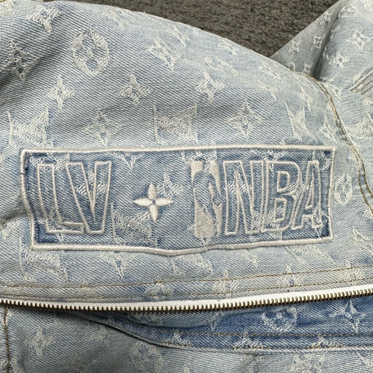 Louis Vuitton LOUIS VUITTON LV NBA Co-branded Old Flower Full Print Denim Size US L / EU 52-54 / 3 - 5 Thumbnail