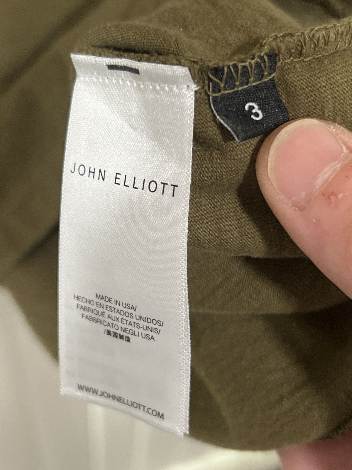 John Elliott John Elliott University Tee Size US L / EU 52-54 / 3 - 8 Thumbnail