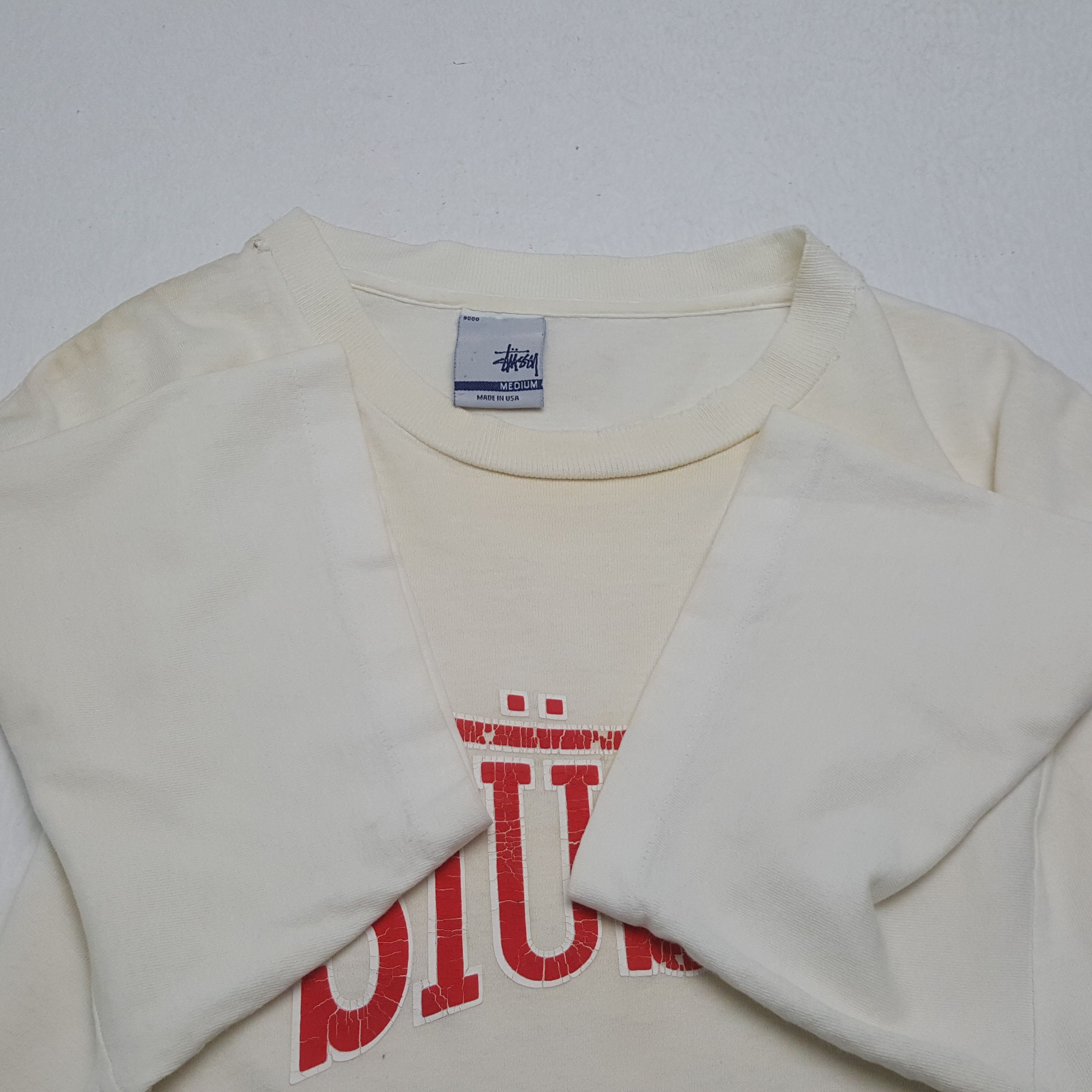 Stussy Stussy Streetwear Skateboard Vintage Tshirt Size US M / EU 48-50 / 2 - 5 Thumbnail