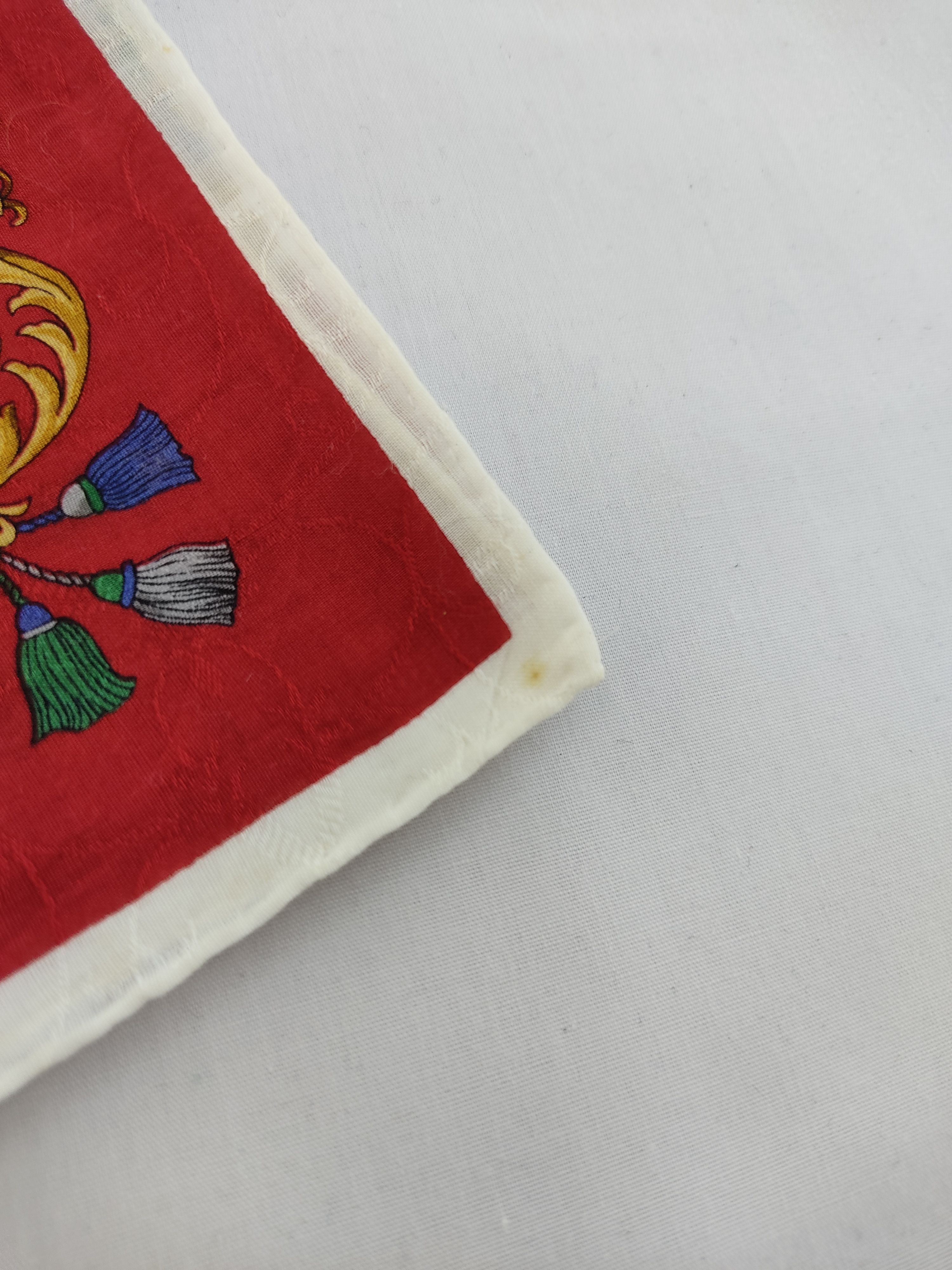 Celine × Vintage Vintage Celine Handkerchief / Neckwear / Bandana Size ONE SIZE - 4 Thumbnail