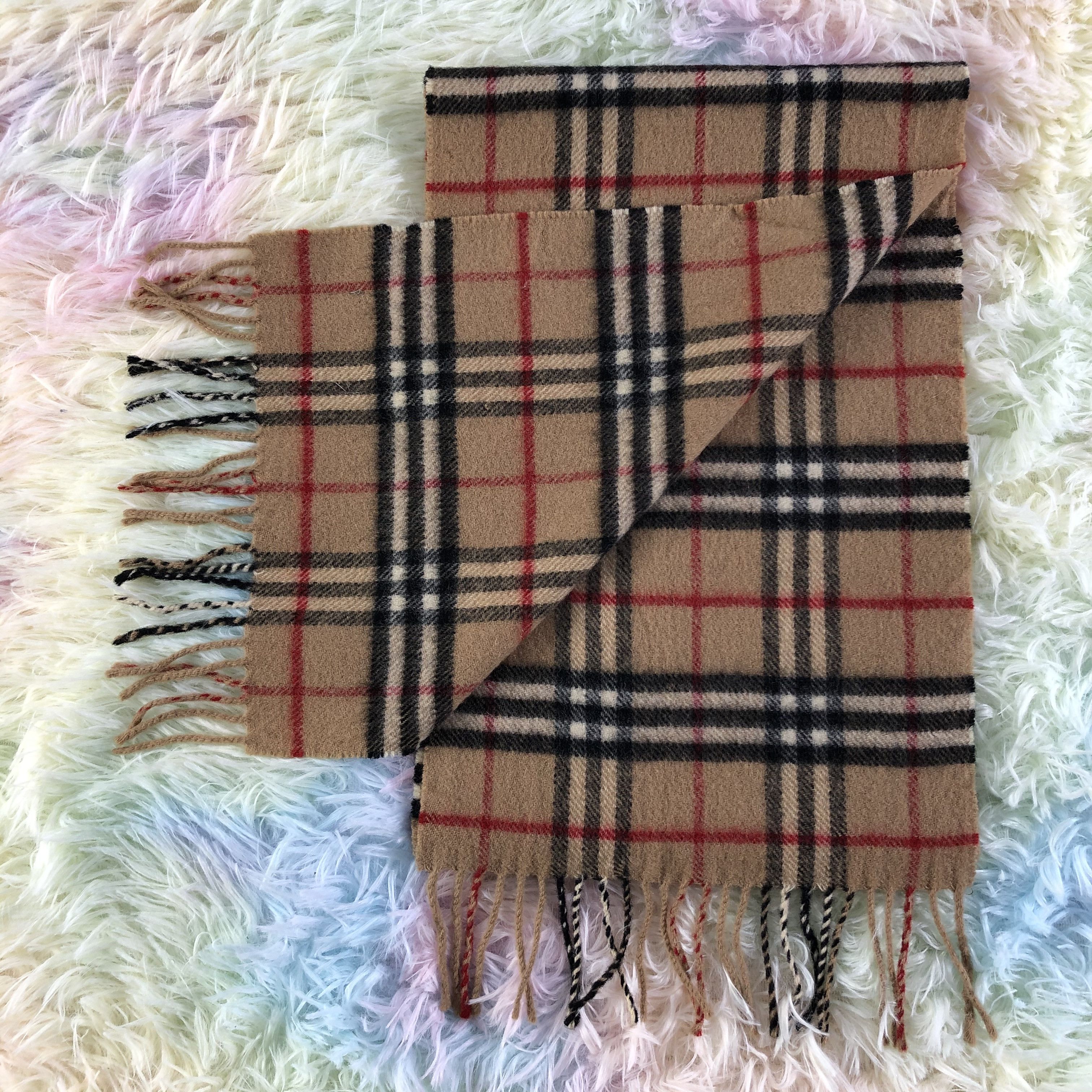 Burberry × Vintage Burberry Scarf / Muffler / Neckwear - KM76 Size ONE SIZE - 6 Thumbnail