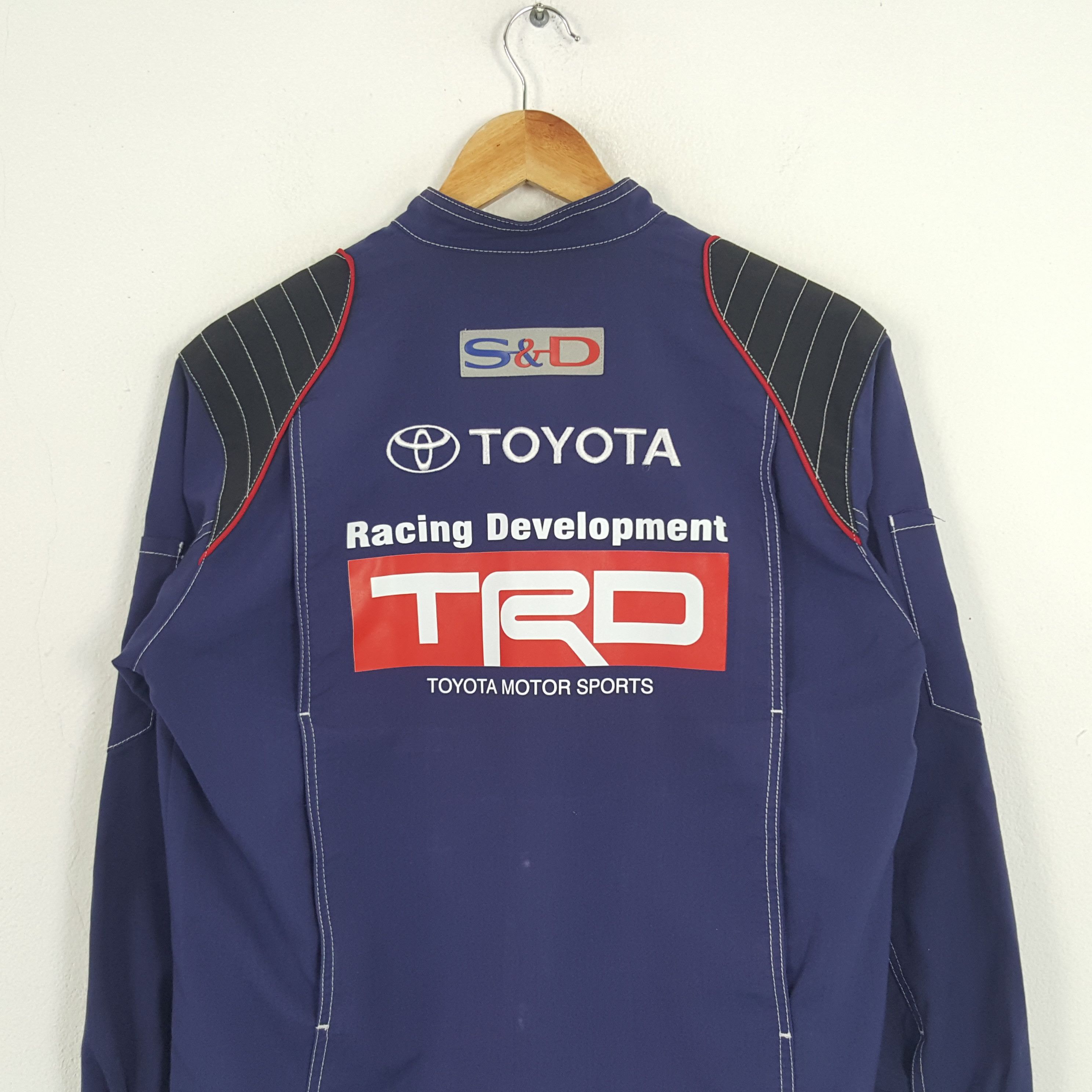 Japanese Brand × Vintage Vintage TRD Toyota Motor Sports Japanese Racing Shirt Jacket Size US M / EU 48-50 / 2 - 2 Thumbnail