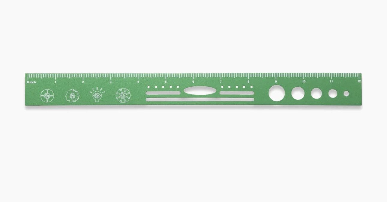 HIDDEN Hidden NY Aluminum Ruler Size ONE SIZE - 1 Thumbnail
