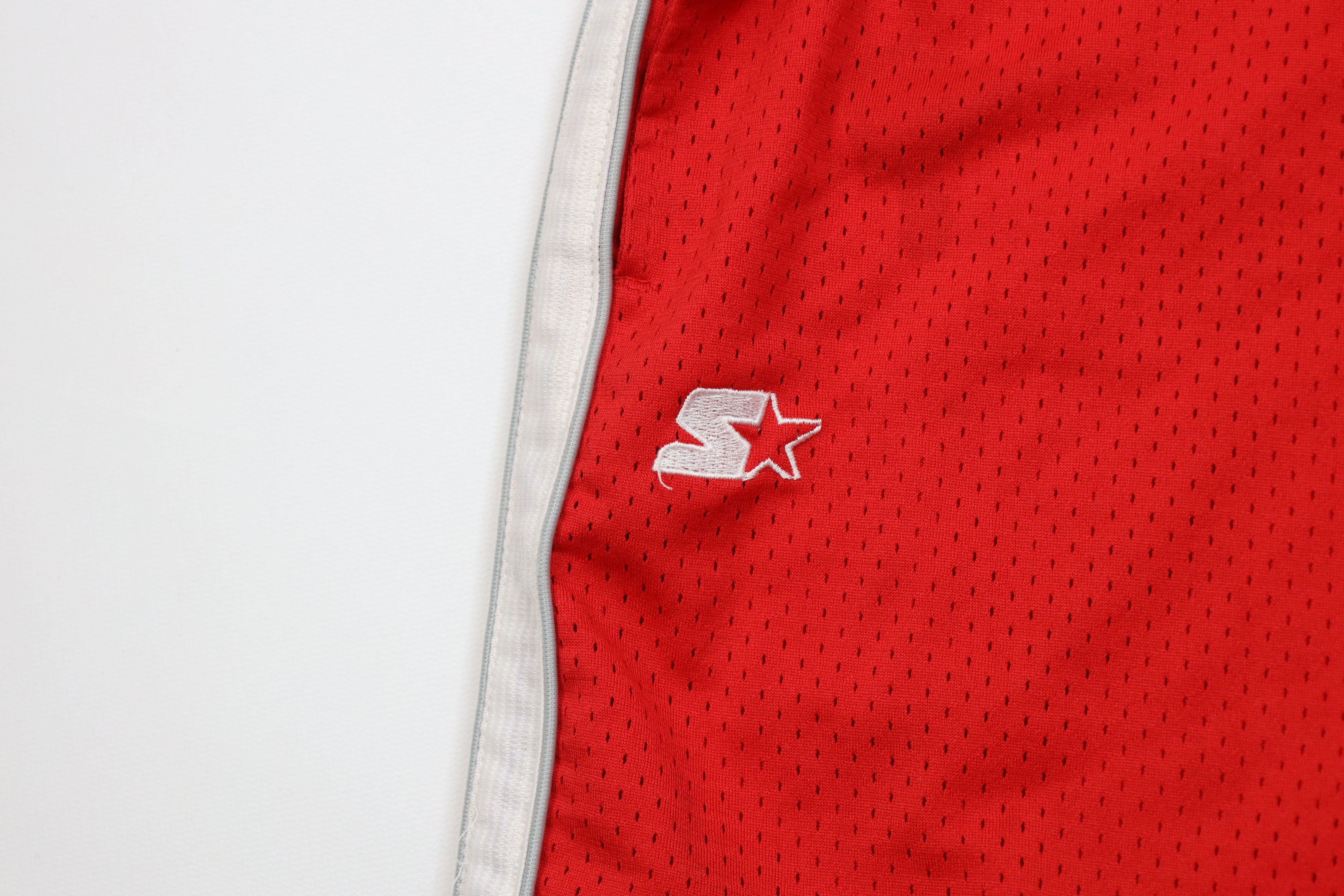 Starter × Vintage Vintage 90s Starter Ohio State University Basketball Shorts Size US 34 / EU 50 - 6 Thumbnail