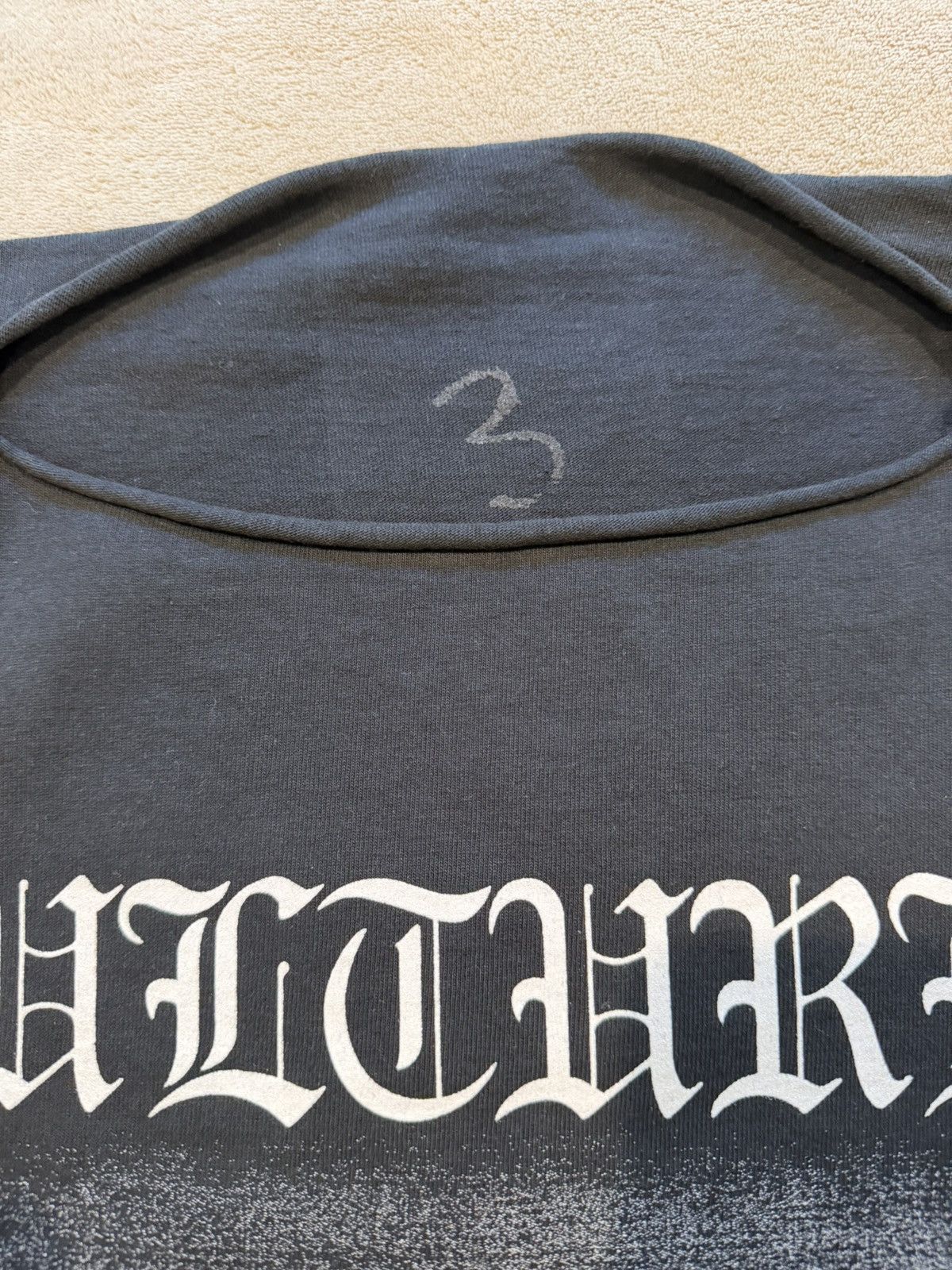 Kanye West YZY Vultures long Sleeve Tee Size US L / EU 52-54 / 3 - 2 Thumbnail