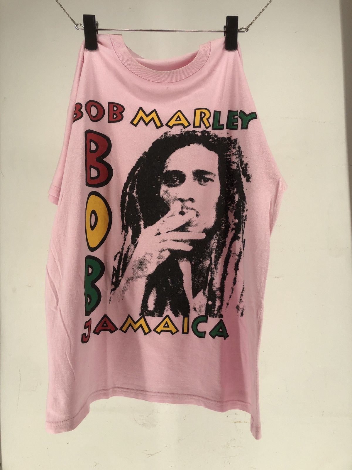 Rap Tees × Vintage Vintage Rare Bootleg Bob Marley Rap Tees Size US L / EU 52-54 / 3 - 1 Thumbnail