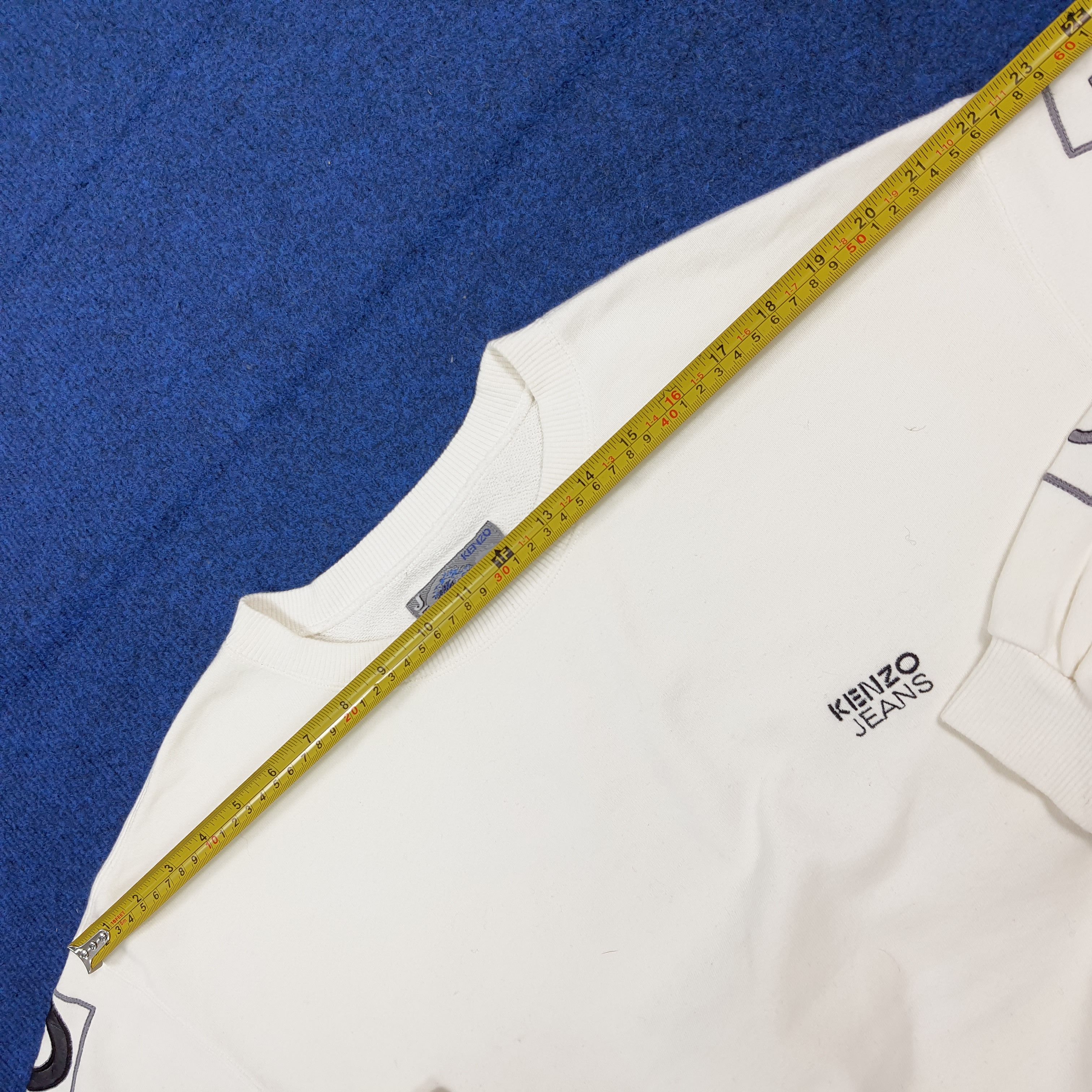 Kenzo Vintage Kenzo Jeans Big Logo Sweatshirt C304N19 Size US M / EU 48-50 / 2 - 10 Thumbnail