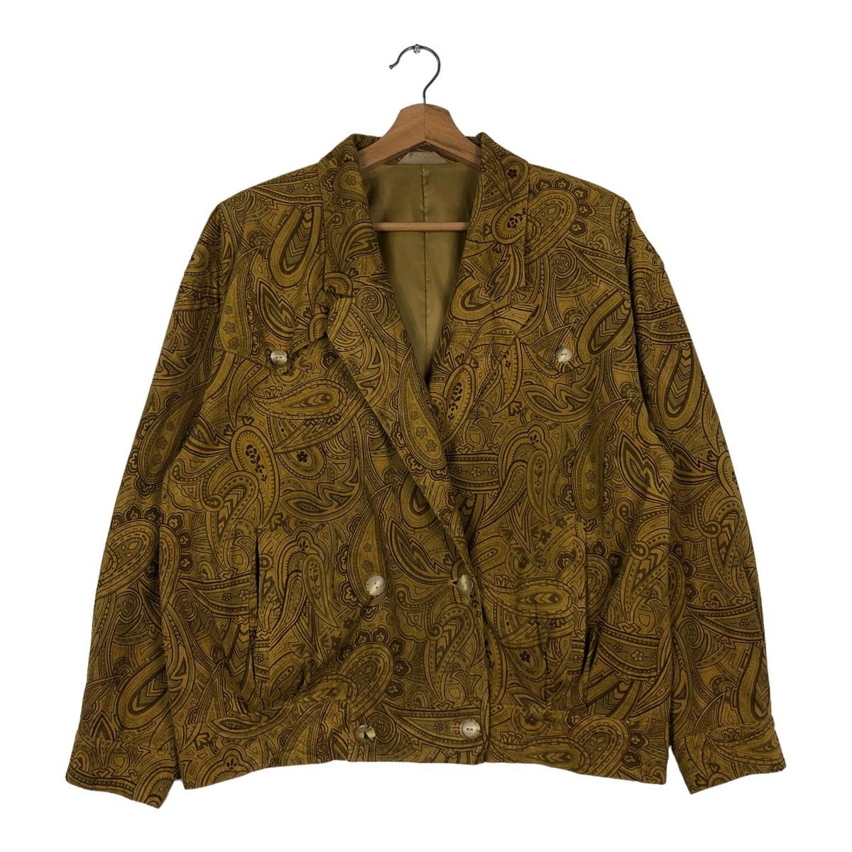 Japanese Brand 🔥VINTAGE BOMBER JACKET SIX COCO NAVAJO AZTEC ISSEY MIYAKE Size US M / EU 48-50 / 2 - 1 Thumbnail