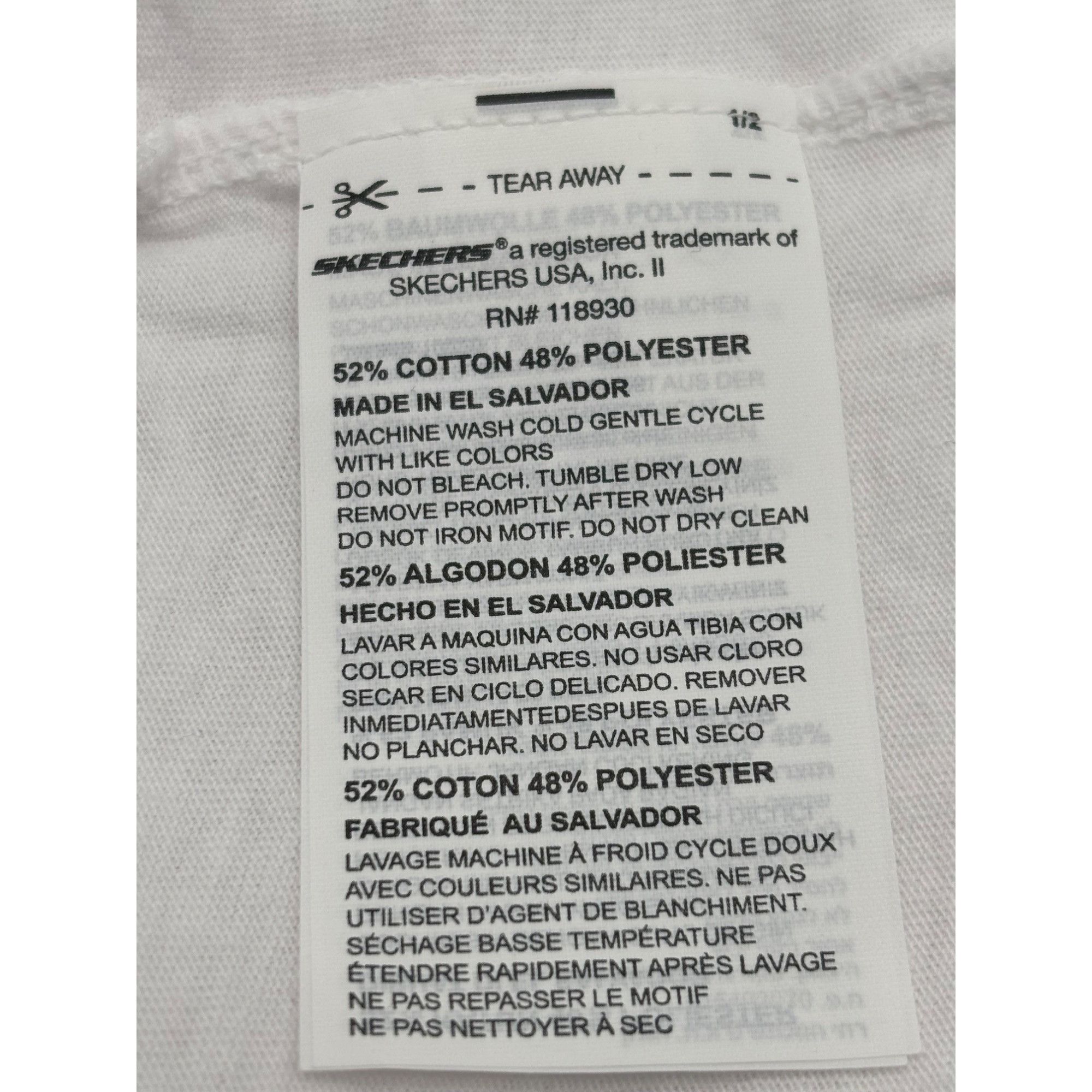 SKECHERS Skechers Manhattan Beach Pier Tee, Bright White, Sz. M Size M / US 6-8 / IT 42-44 - 8 Thumbnail