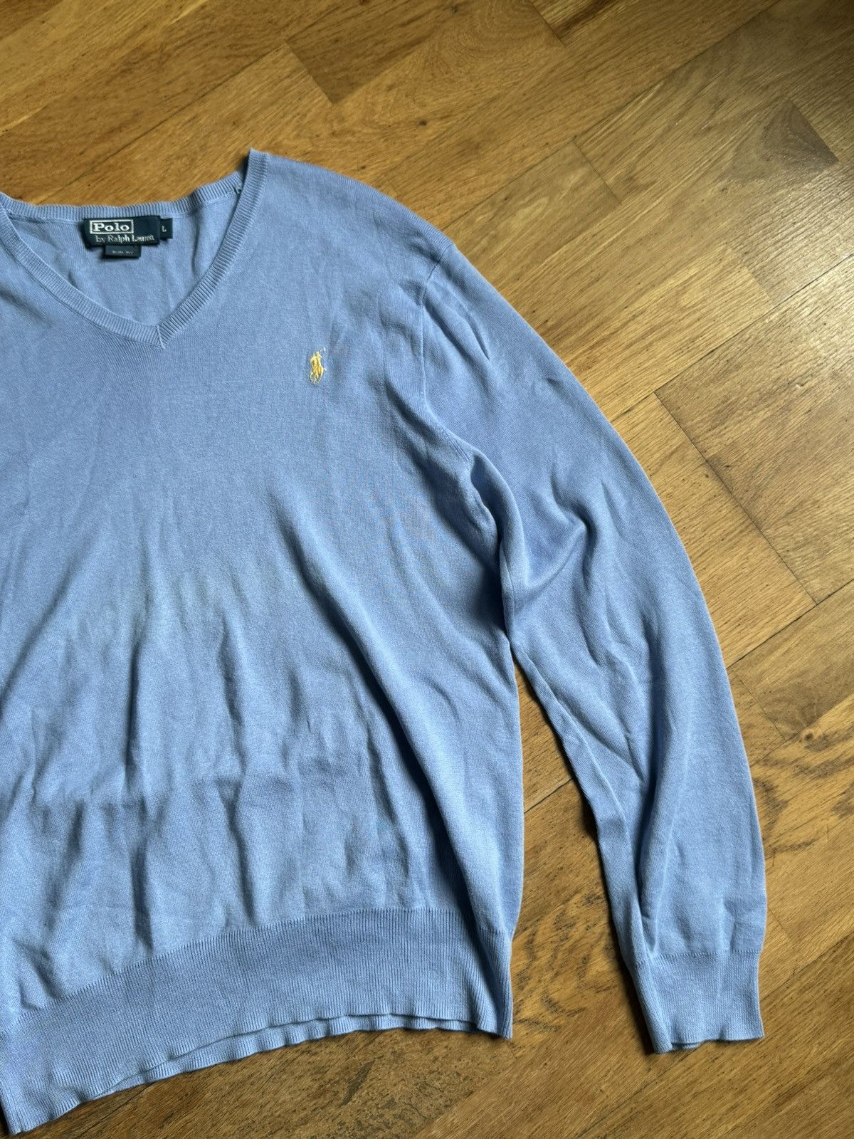 Polo Ralph Lauren × Vintage Vintage Sweater Polo Ralph Lauren Size US L / EU 52-54 / 3 - 2 Thumbnail