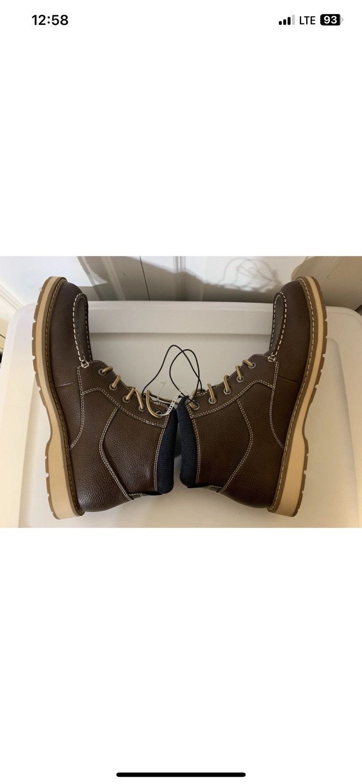 Other Flex step mens sz 11M boots chukka larry shoes Size US 11 / EU 44 - 7 Thumbnail