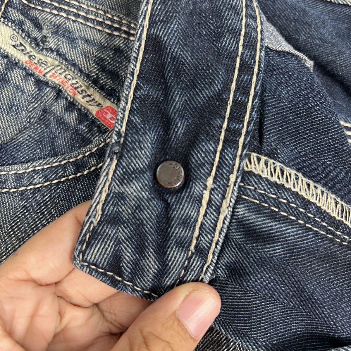 Diesel 🔥 DIESEL DYED WASH KROOLEY REGULAR SLIM CARROT Size US 30 / EU 46 - 17 Thumbnail