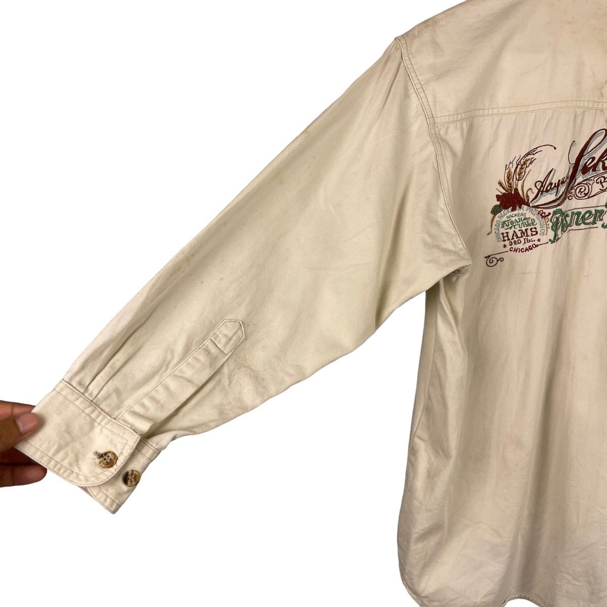 Vintage Vintage Under Line Pilsner Beer Chicago Shirt Size US S / EU 44-46 / 1 - 12 Thumbnail