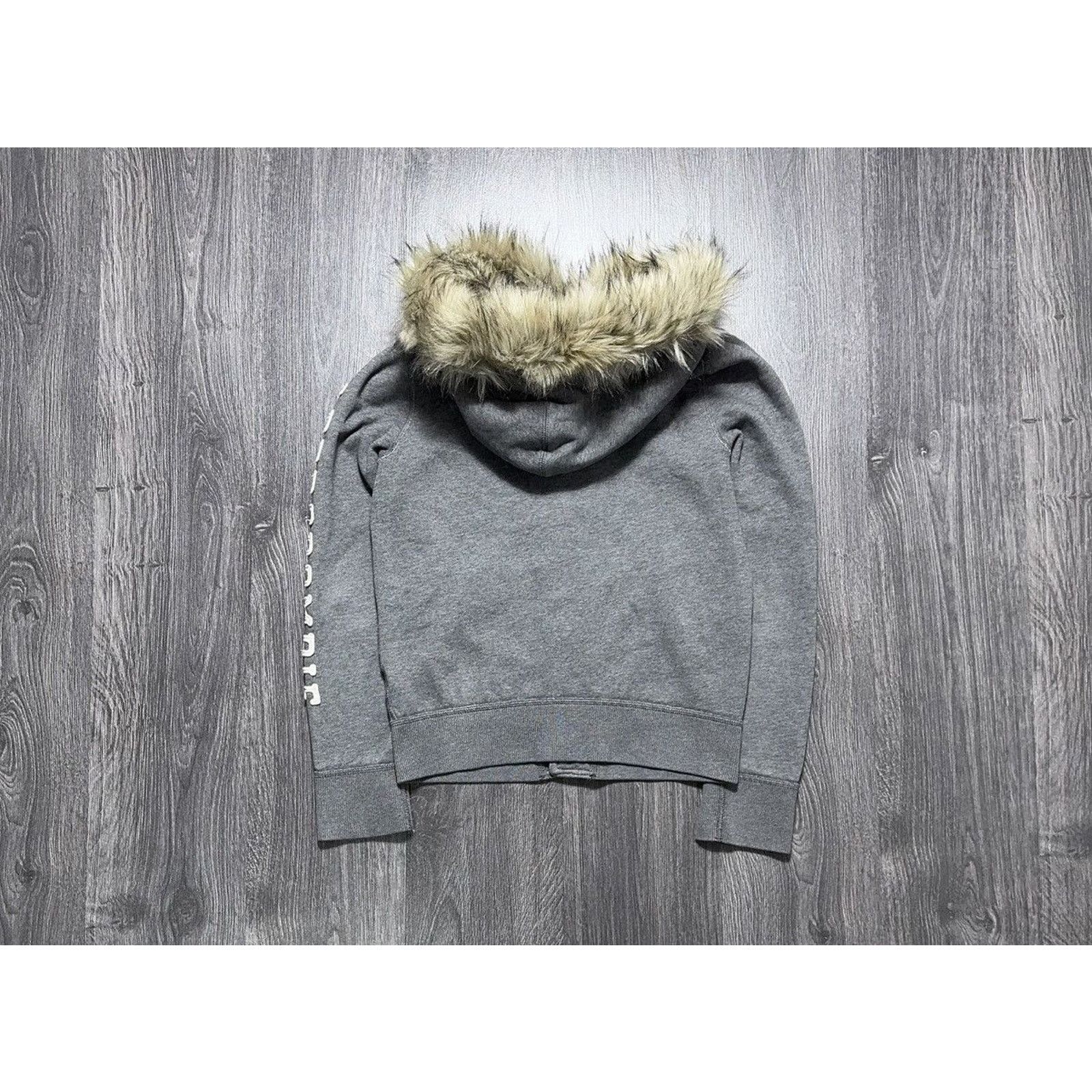 Abercrombie & Fitch Y2K Vintage Abercrombie Fitch Full Fur Hoodie Ifsixwasnine Size US S / EU 44-46 / 1 - 6 Thumbnail