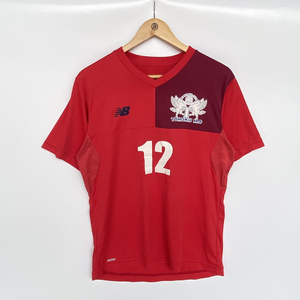Other Vintage New Balance Football Red/Burgundy Pullover Size L Size US L / EU 52-54 / 3 - 1 Thumbnail