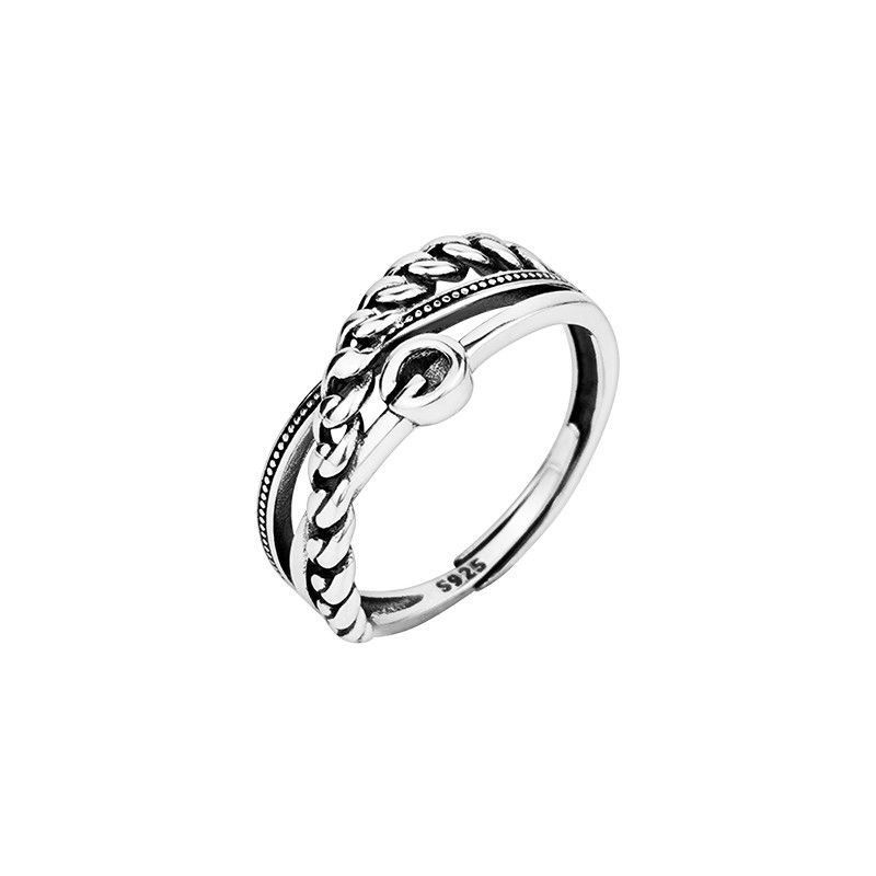 Jewelry New Trend Jewelry Rings Open Size Chrome Ring (Size 7-13) Size ONE SIZE - 6 Thumbnail