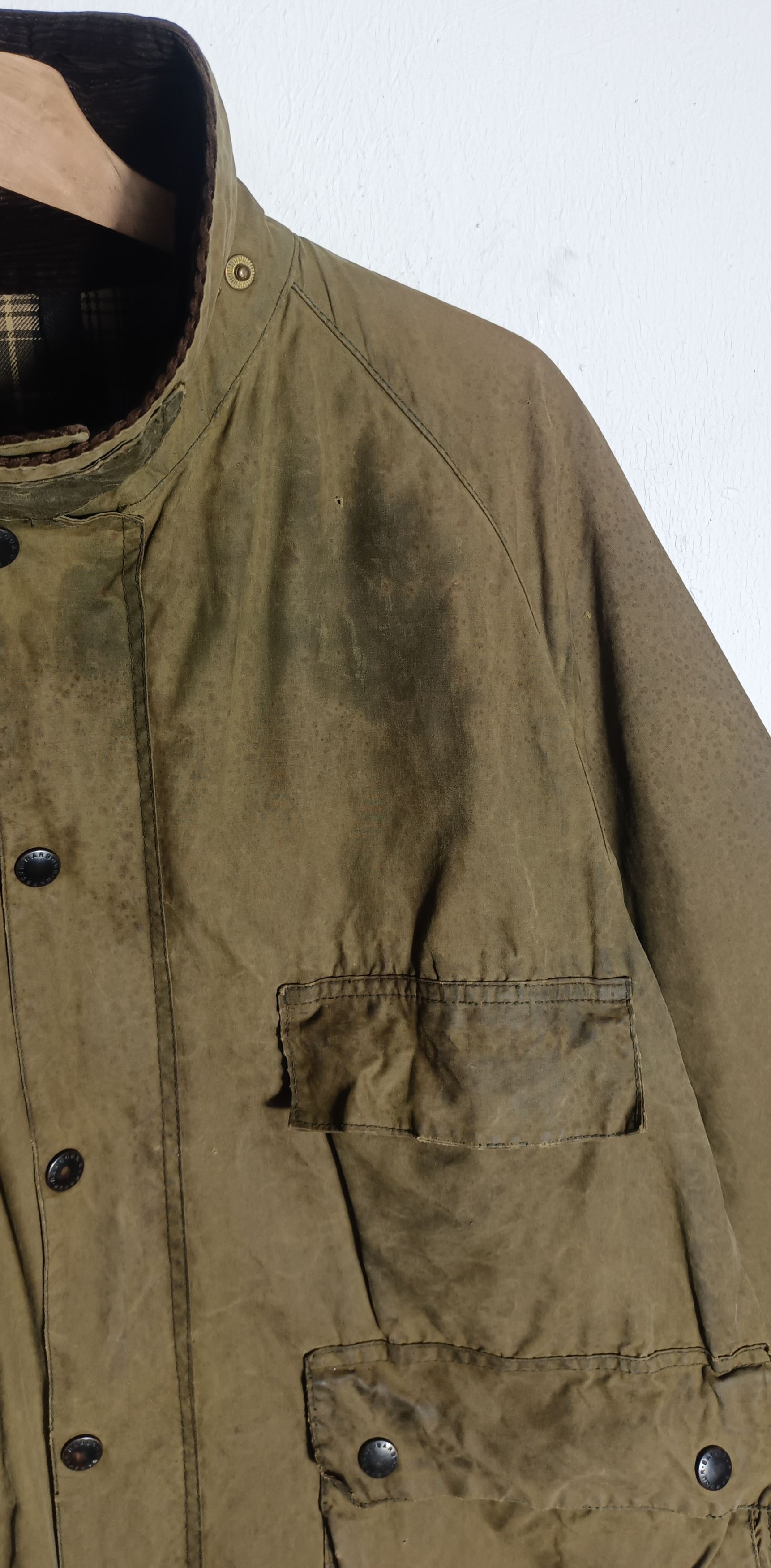 Barbour Vintage🔥🔥Barbour Bendale Waxed Jacket Size US XL / EU 56 / 4 - 14 Thumbnail