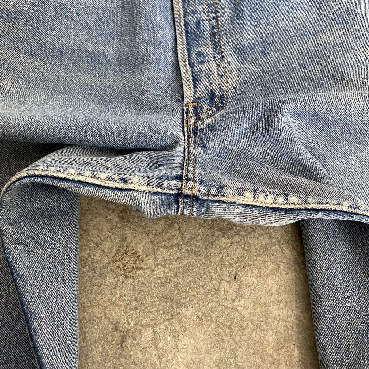 Levi's Size 32x29.5 Vintage Early 2000 Levis 501 Washed Blue Jeans Size US 32 / EU 48 - 8 Thumbnail