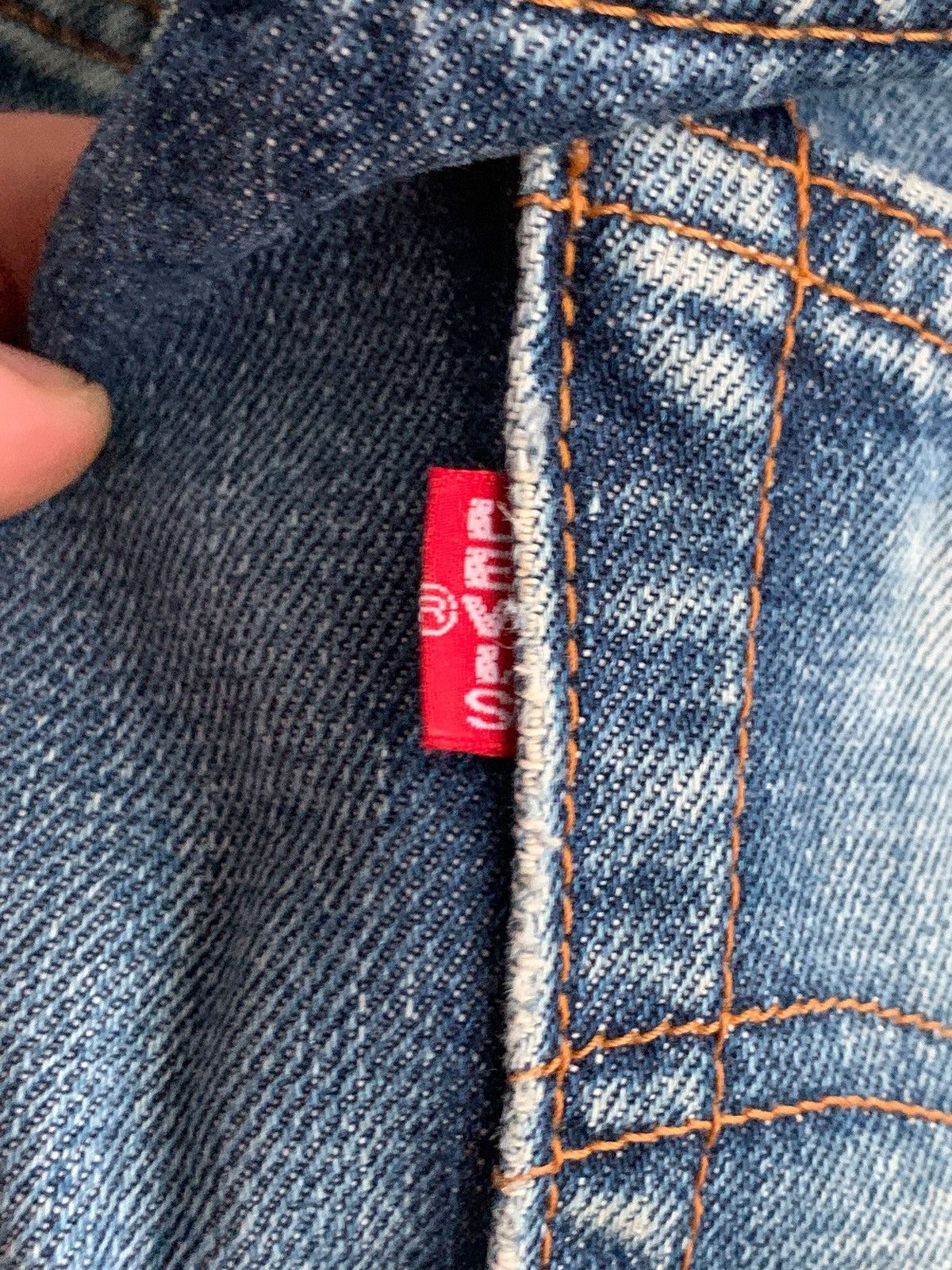 Japanese Brand Vintage Levi's J22 Selvedge Distressed Denim Made In Japan Size US 32 / EU 48 - 9 Thumbnail