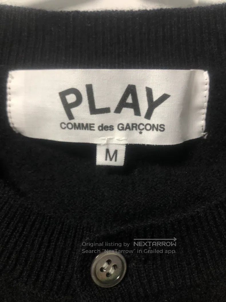 Comme des Garcons Comme Des Garcons Black Cashmere Cardigan Size M / US 6-8 / IT 42-44 - 2 Thumbnail