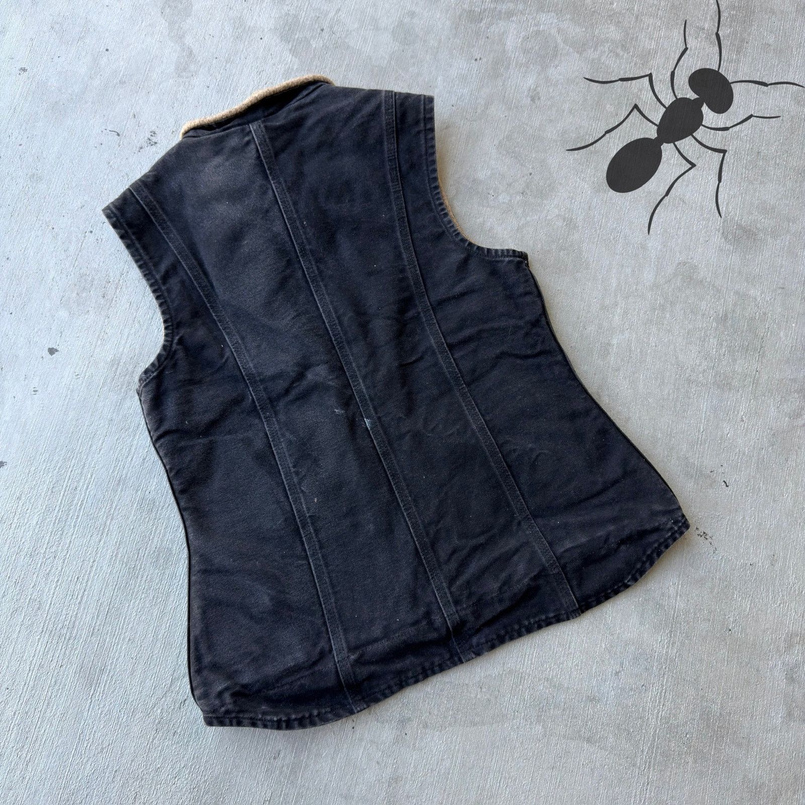 Carhartt × Vintage Carhartt WOMENS WV001 BLK work wear jacket Size US S / EU 44-46 / 1 - 4 Thumbnail