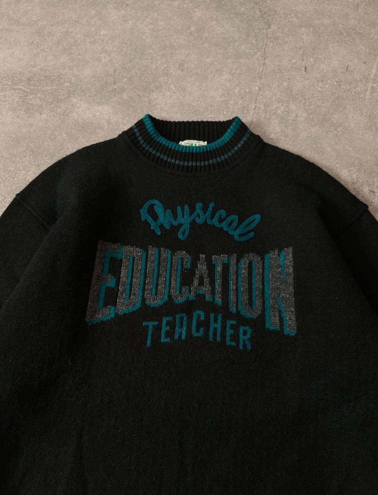 Kappa Vintage Kappa Physical Education teacher sweaters mens Size US M / EU 48-50 / 2 - 3 Thumbnail