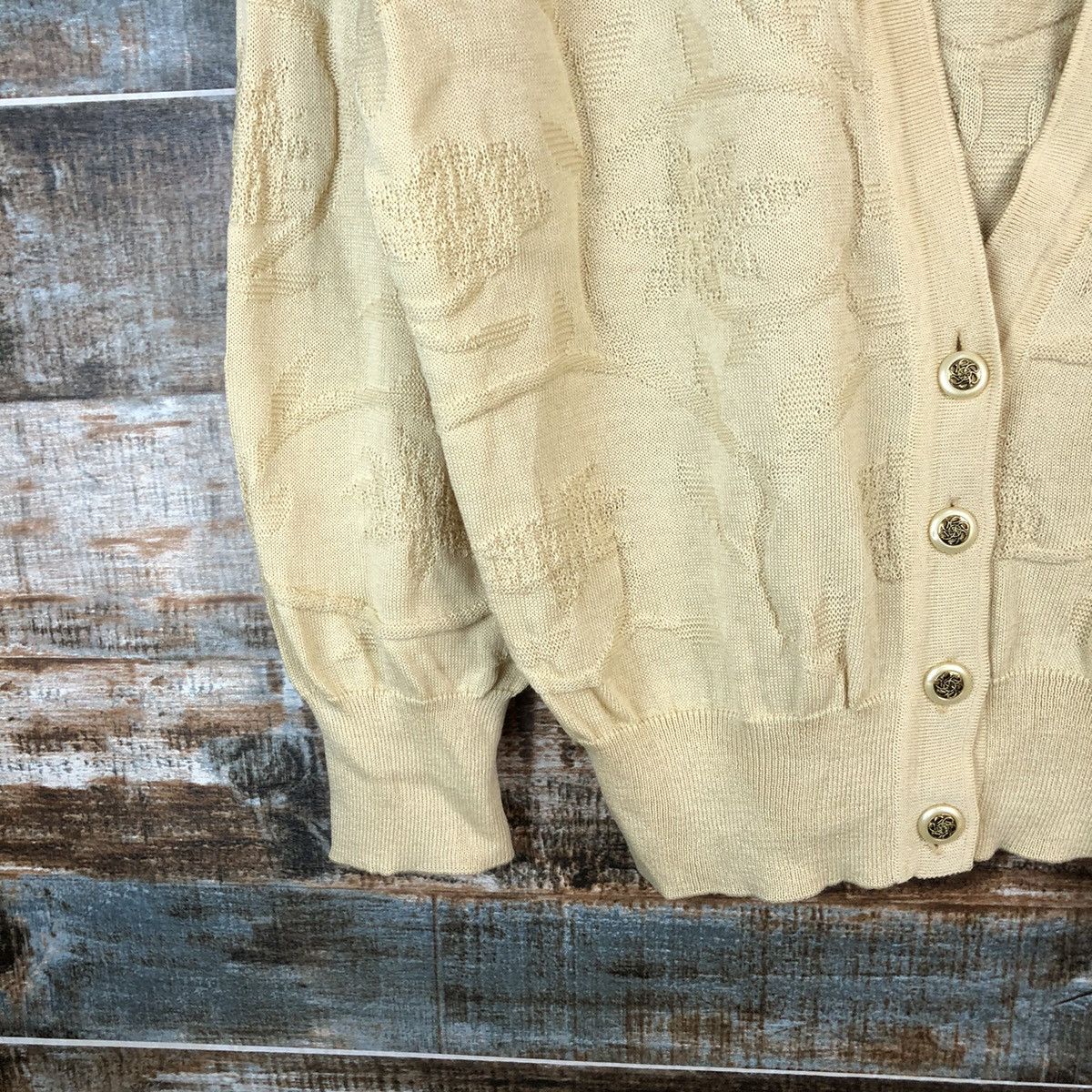 Japanese Brand Japanese Brand vintage Cardigan Knitwear #A1346 Size US L / EU 52-54 / 3 - 7 Thumbnail