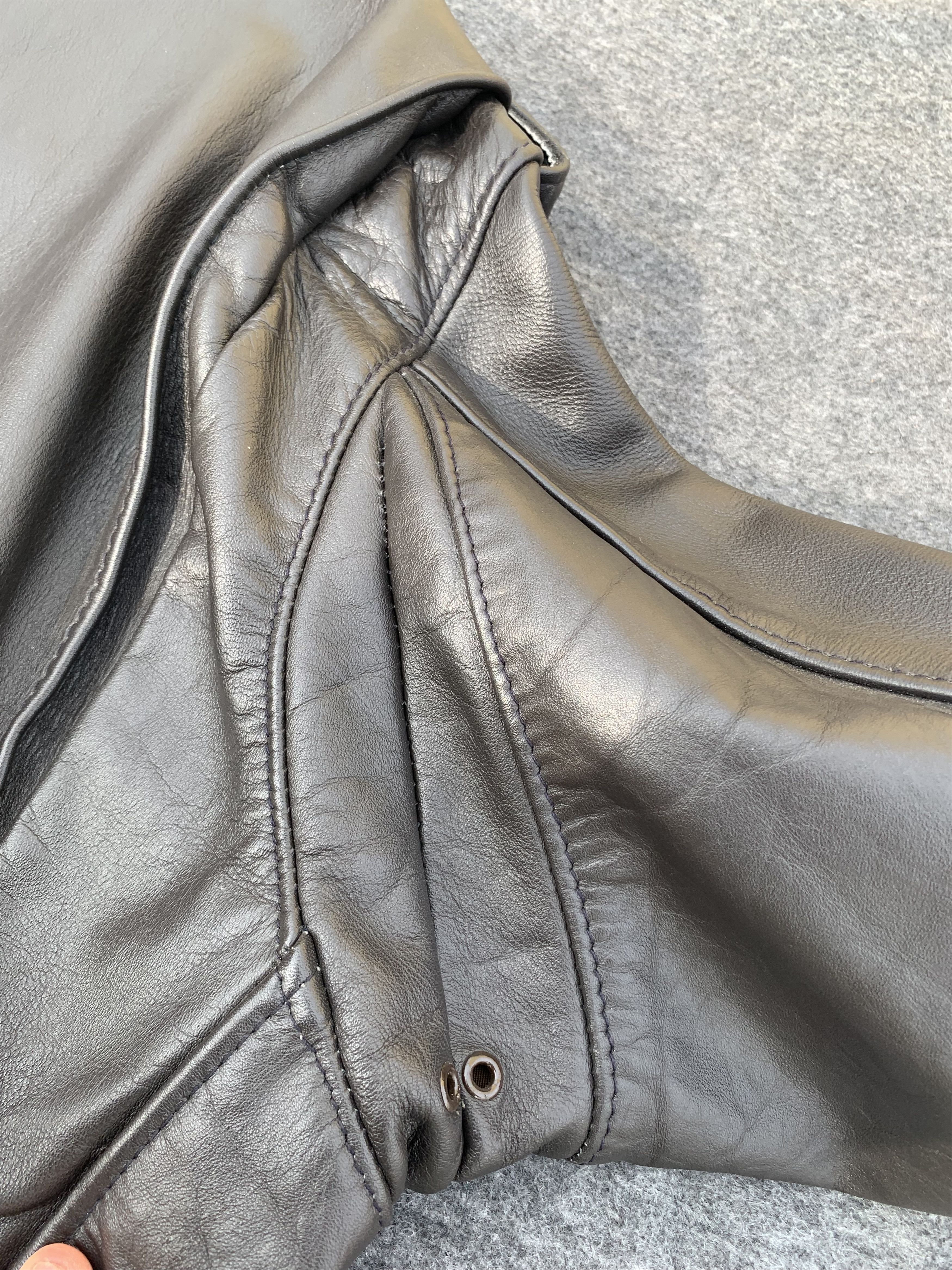 Schott Schott NYC 684SM – Naked Cowhide Flight Jacket – Size 52 US Size US L / EU 52-54 / 3 - 7 Thumbnail