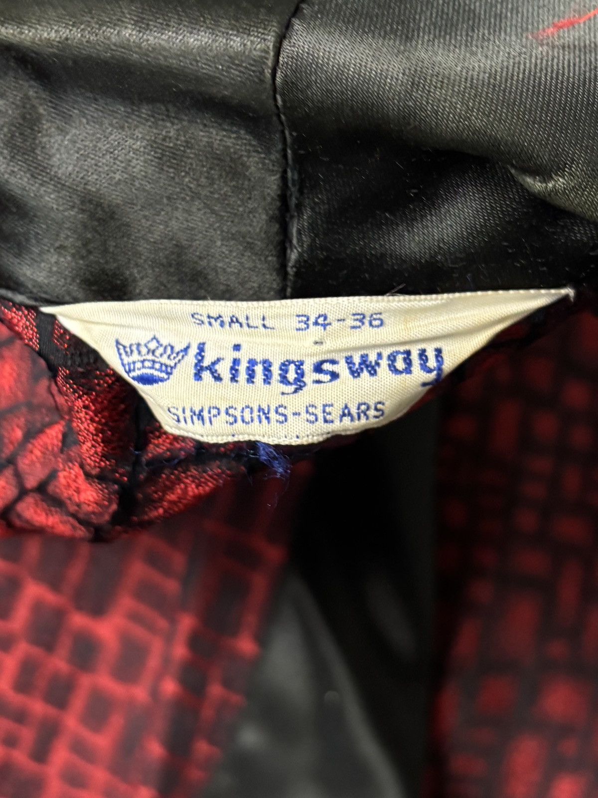 Vintage 1950s Smoking Jacket True Vintage House Coat Belted Robe USA Size US S / EU 44-46 / 1 - 5 Thumbnail