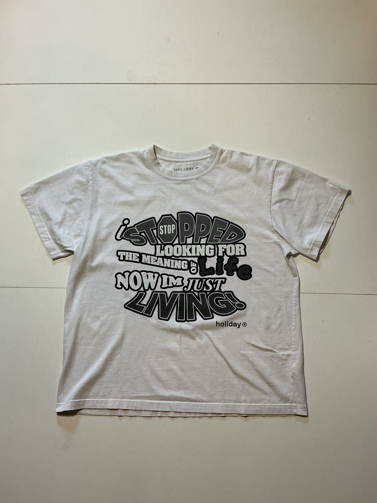 Holiday Brand Holiday Brand Nick Looking For The Meaning Of Life T-Shirt Size US XL / EU 56 / 4 - 1 Thumbnail
