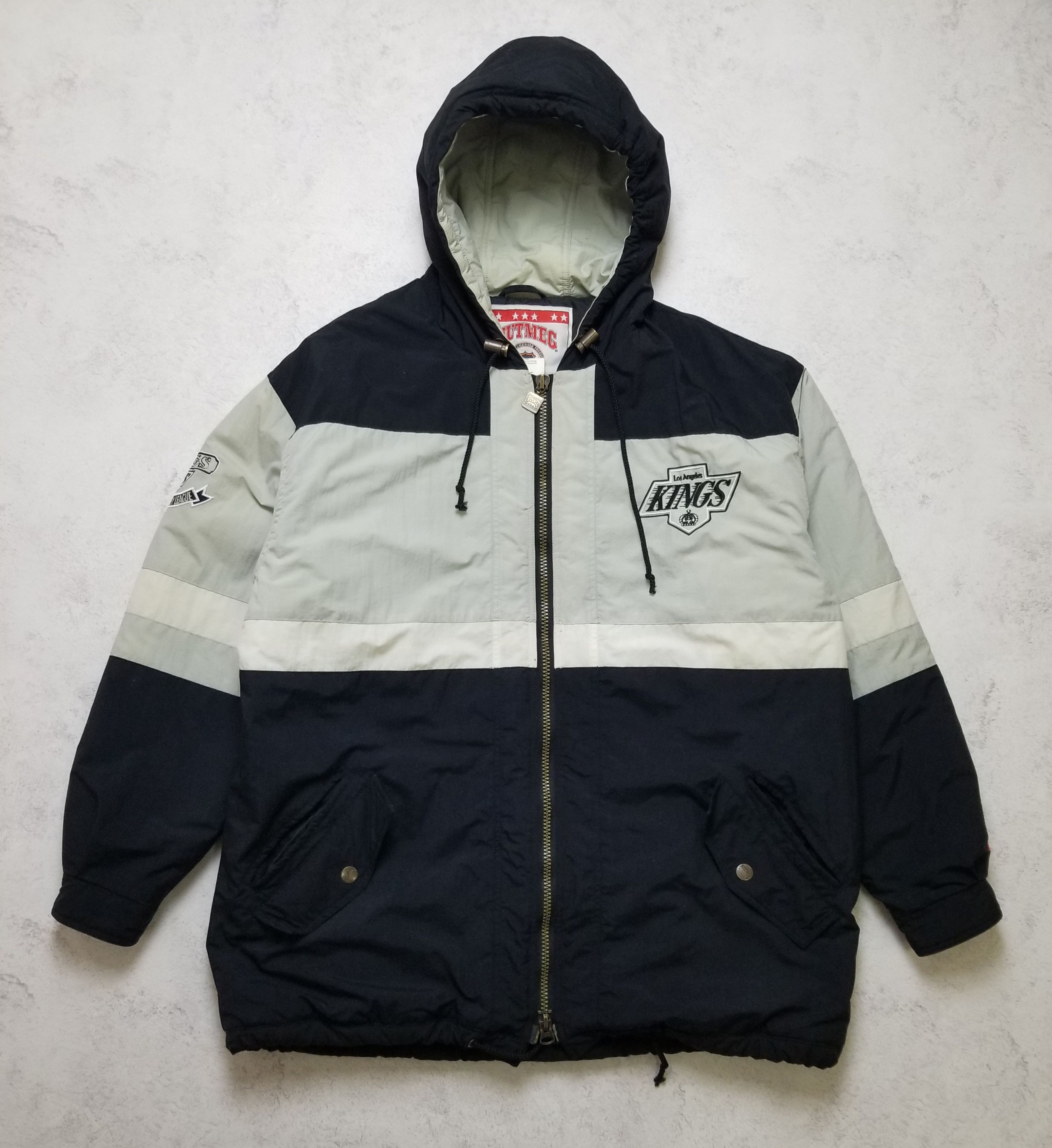 Vintage Los Angeles Kings NHL Nutmeg Insulated Hockey Jacket